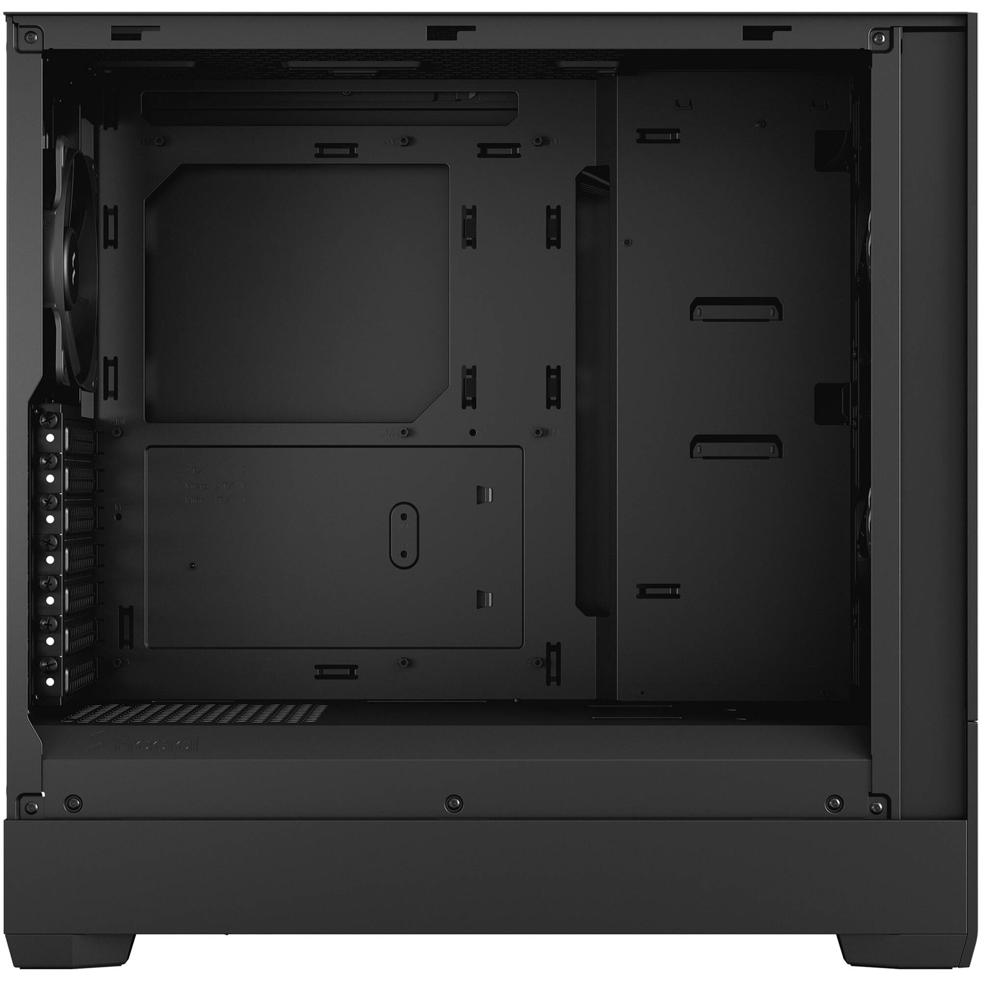 Fractal Design Pop Air Black ATX Solid mid-tower case with solid black side panel — view 9