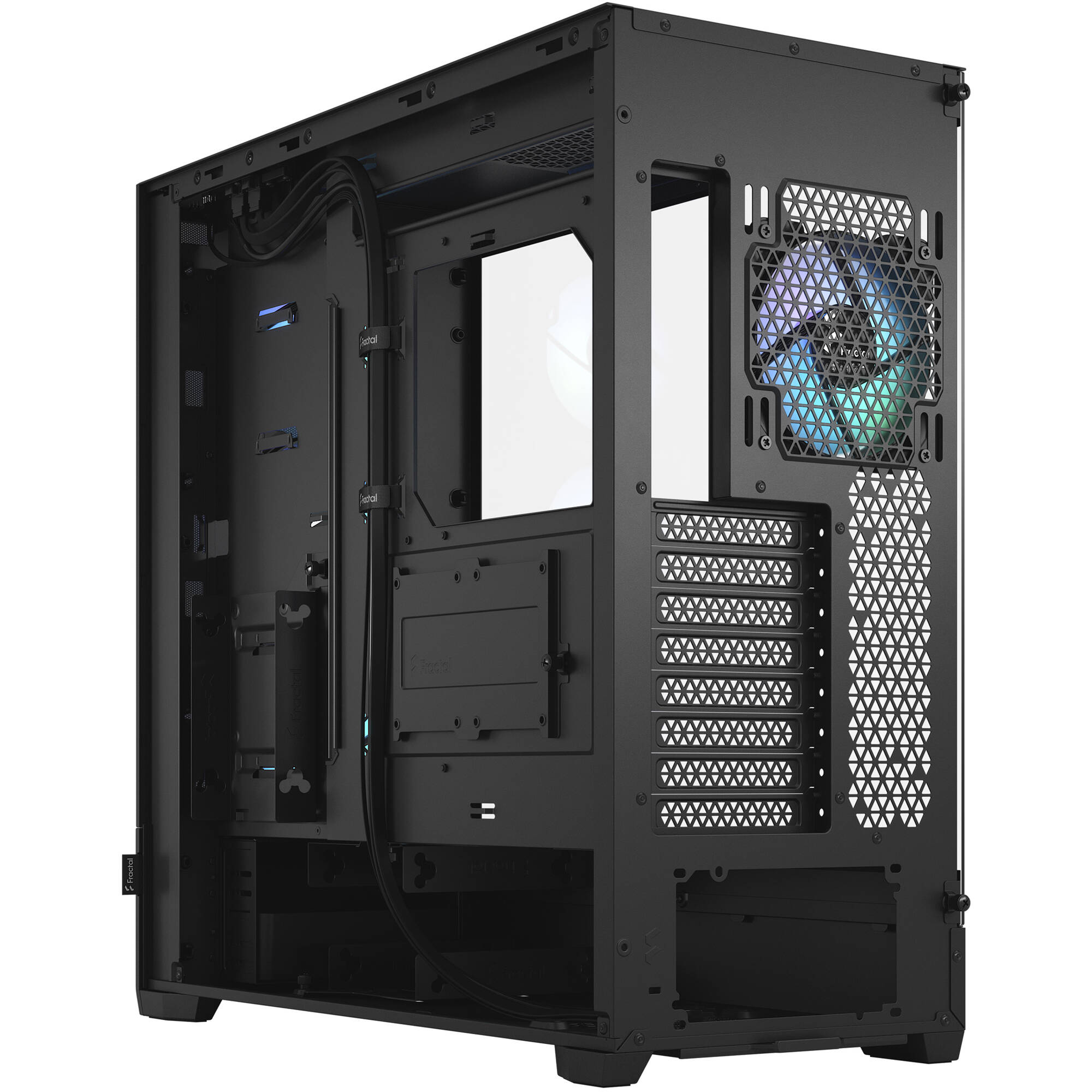Fractal Design Pop XL Air RGB Black TG full-tower PC case with mesh front and tempered glass side panel — view 7