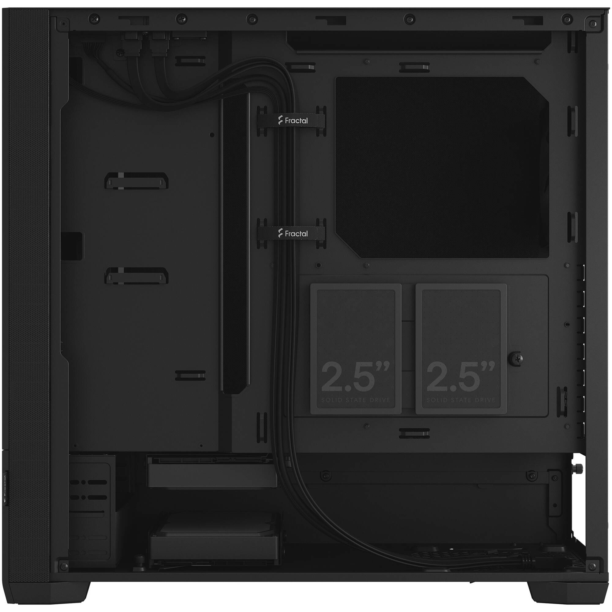 Fractal Design Pop Silent Black ATX Solid mid-tower case with solid side panel — view 11
