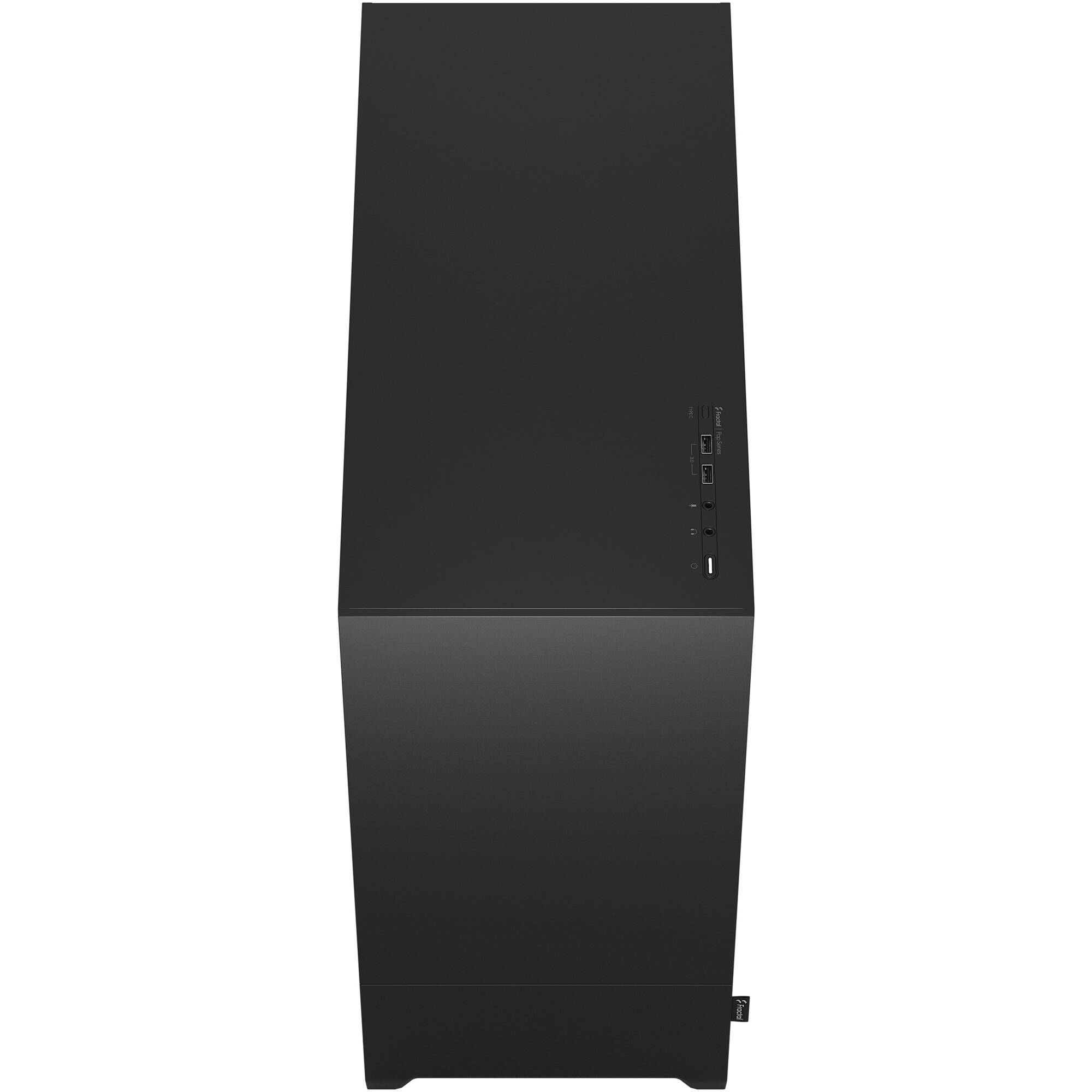 Fractal Design Pop Silent Black ATX Solid mid-tower case with solid side panel — view 5