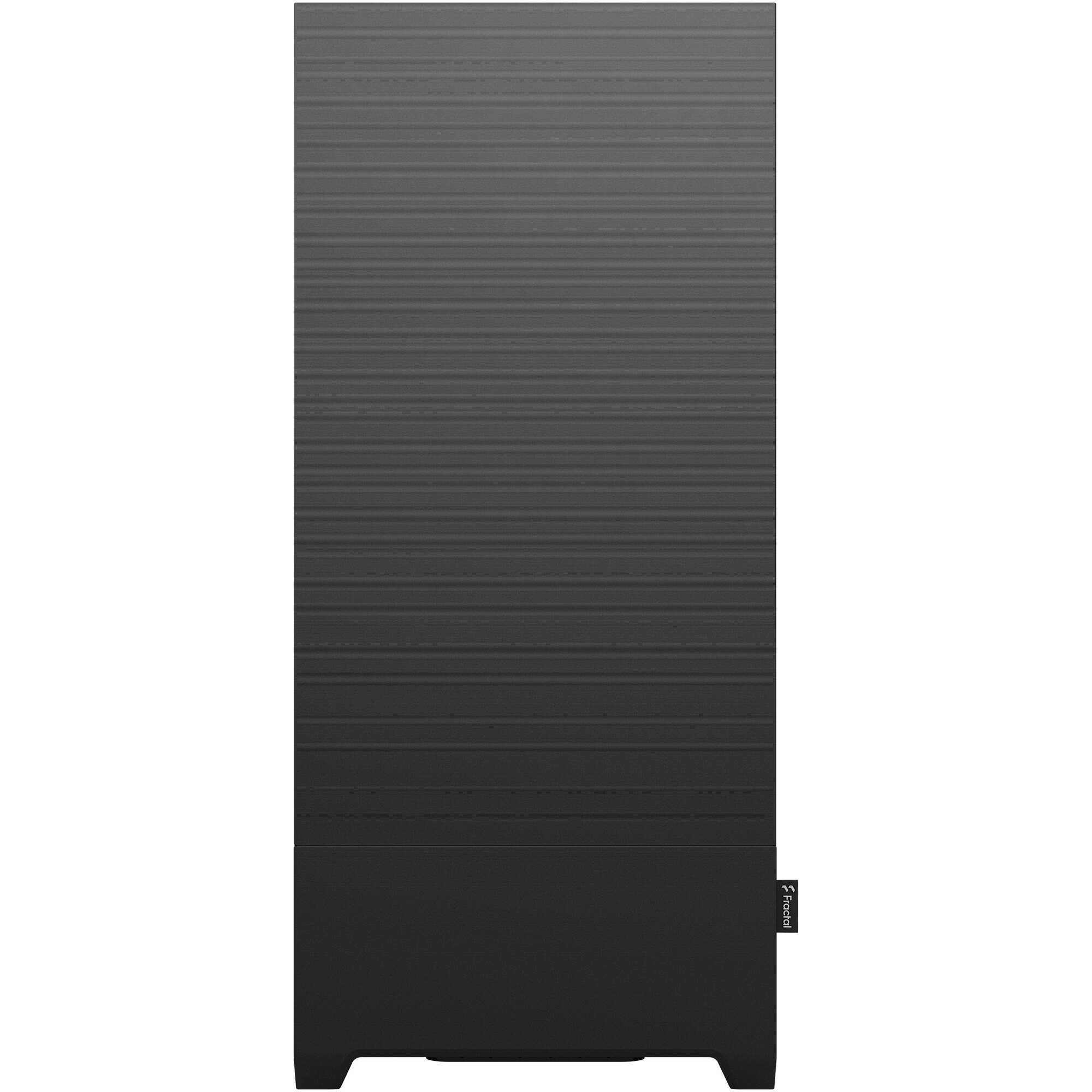Fractal Design Pop XL Silent Black Solid full-tower PC case with solid black side panel — view 2