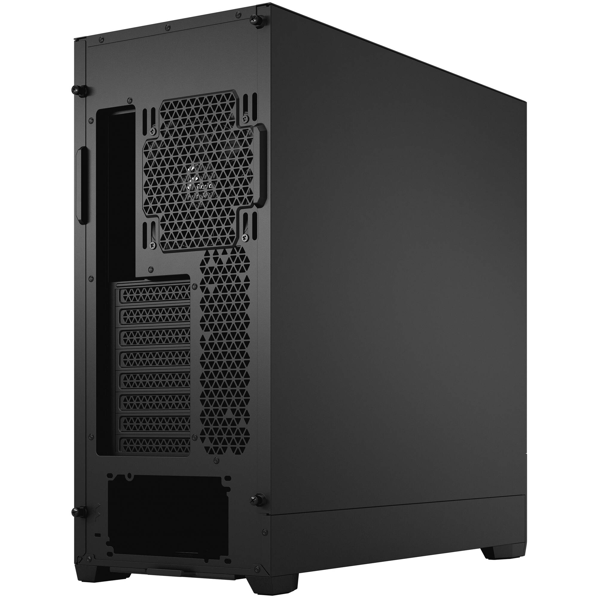 Fractal Design Pop XL Silent Black Solid full-tower PC case with solid black side panel — view 6