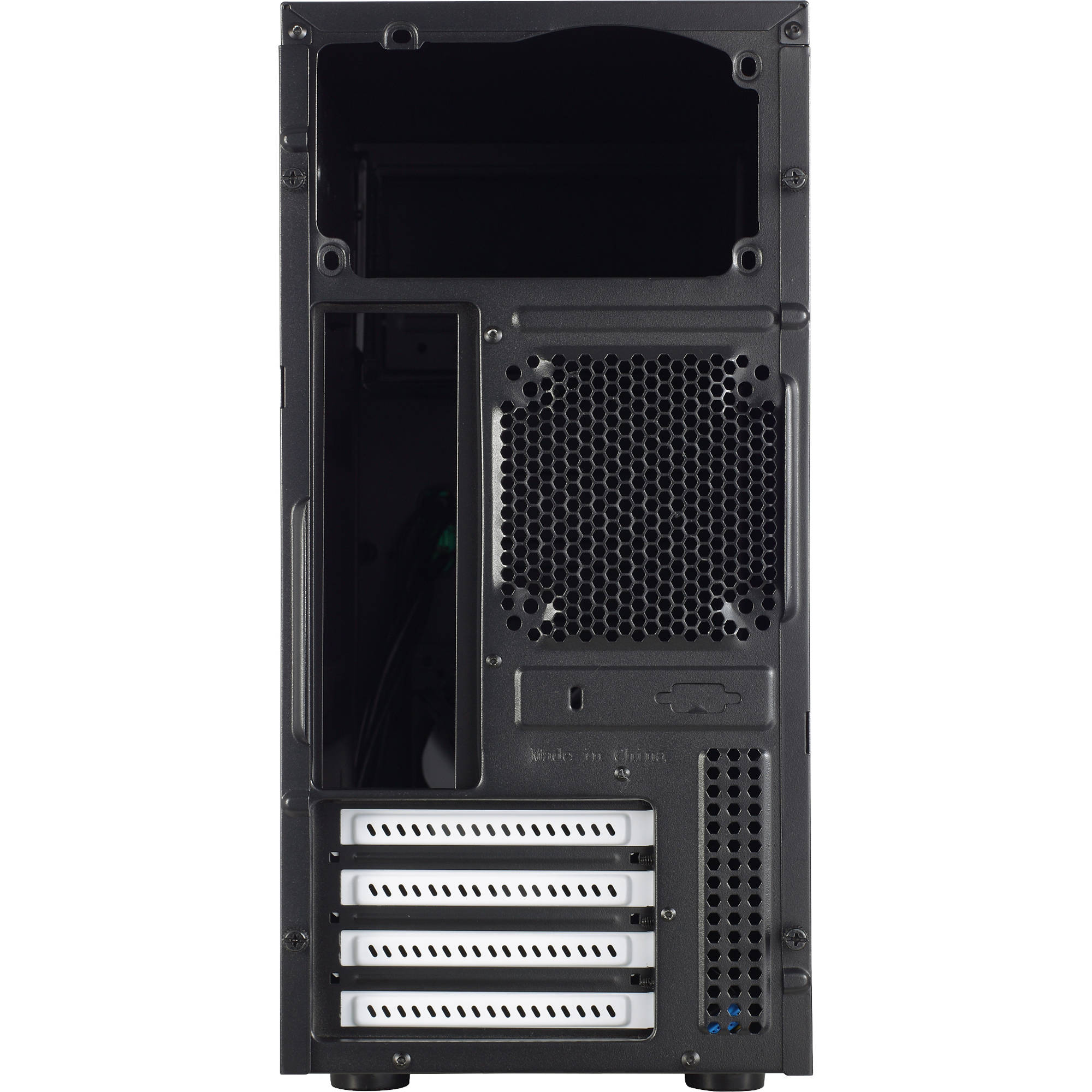 Fractal Design Core 1100 USB3.0 Black mini tower mATX case with front dust filters — view 4