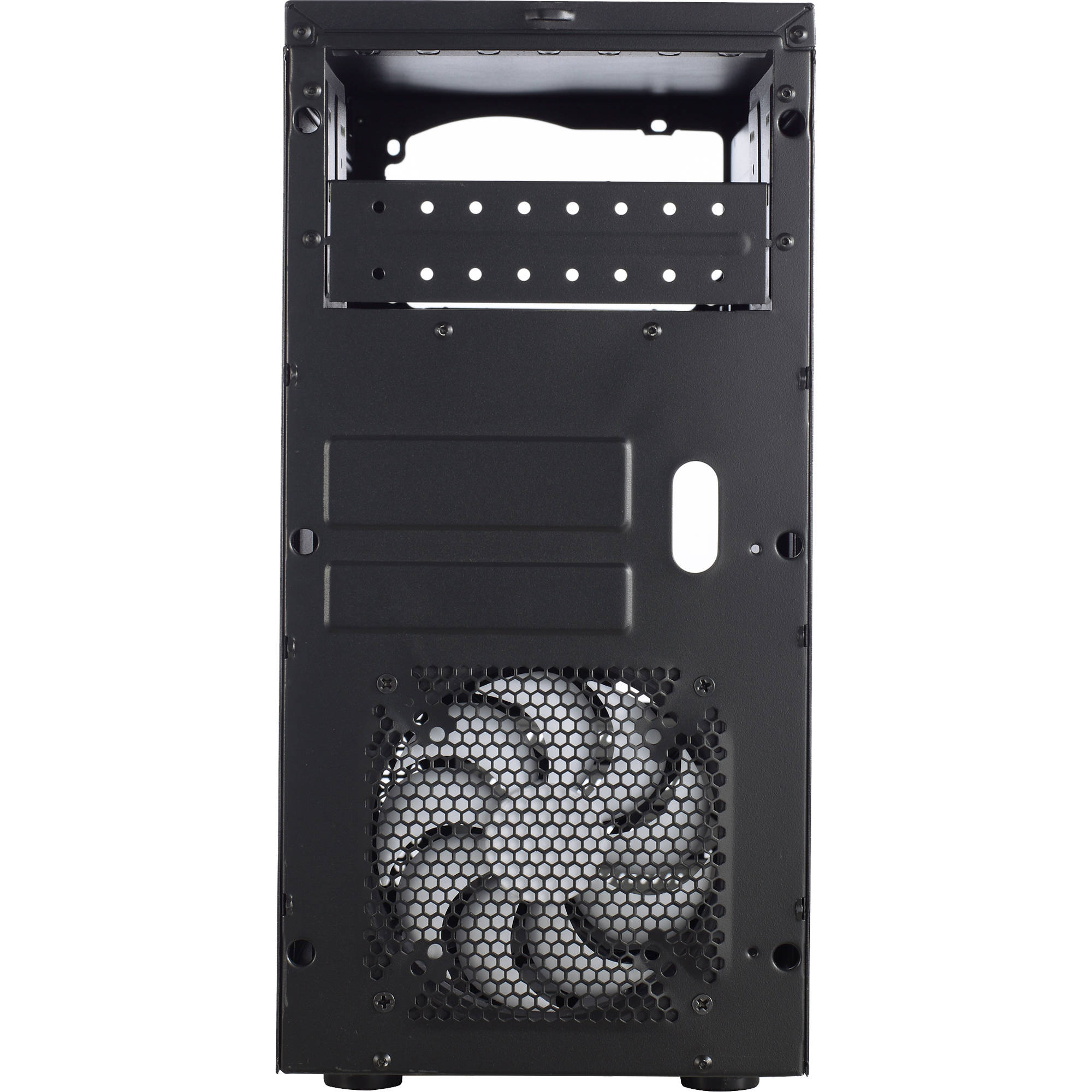 Fractal Design Core 1100 USB3.0 Black mini tower mATX case with front dust filters — view 9