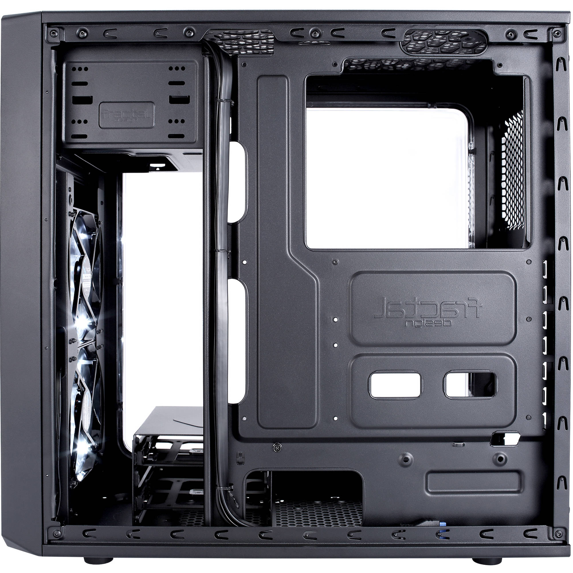Fractal Design Focus G Black mid tower PC case with black finish — view 10