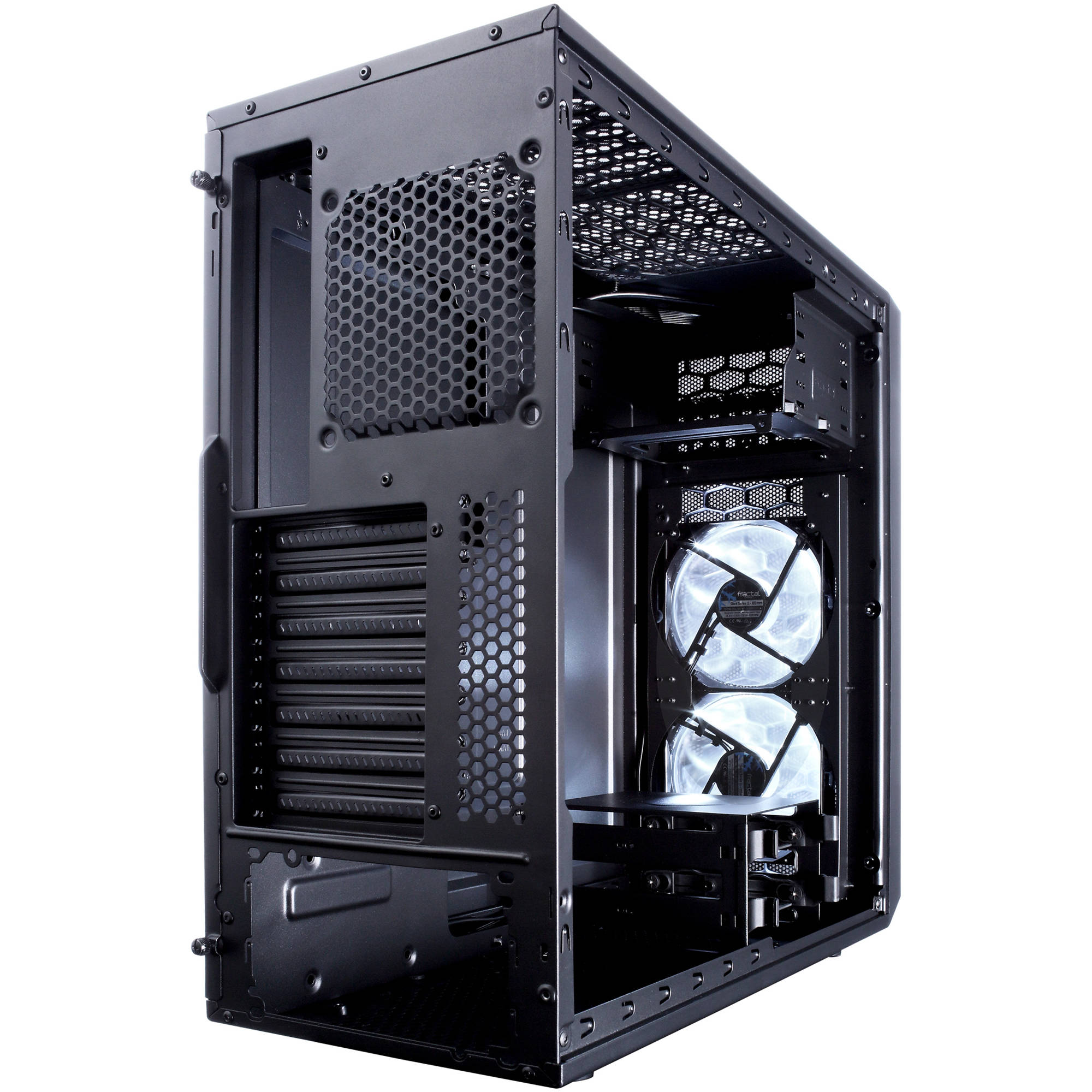 Fractal Design Focus G Black mid tower PC case with black finish — view 7