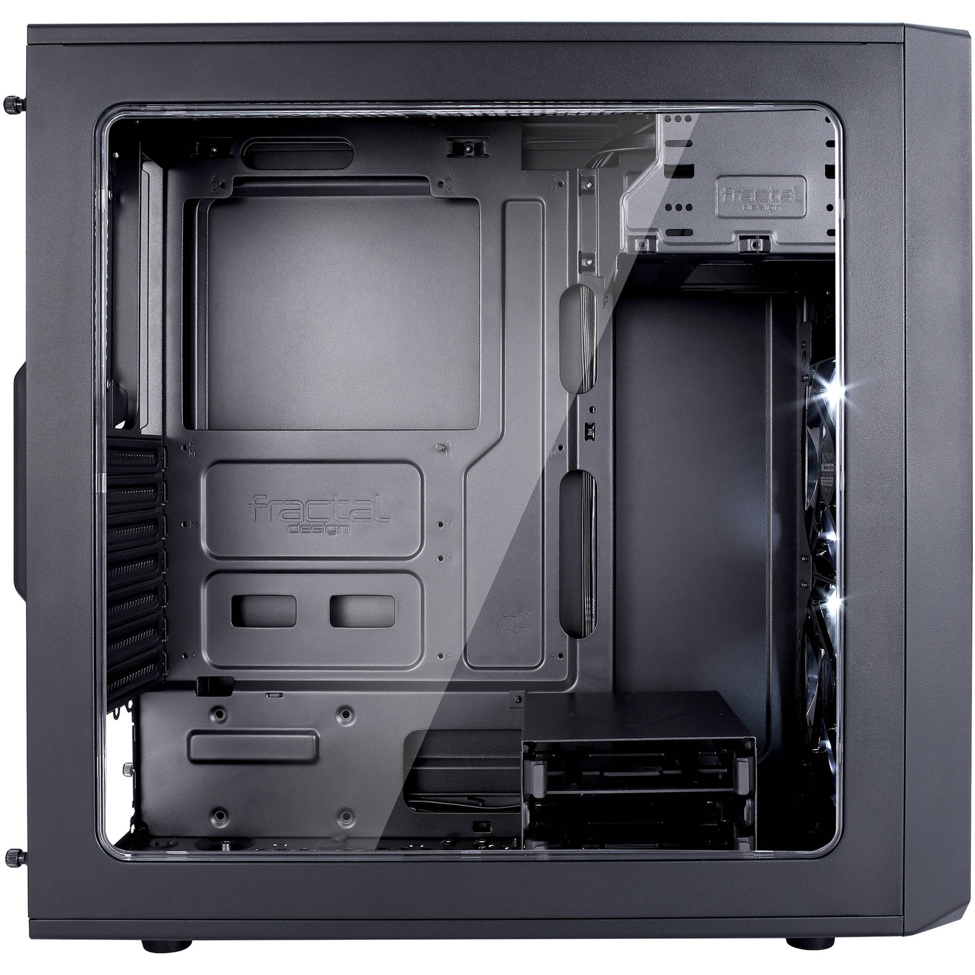 Fractal Design Focus G Black mid tower PC case with black finish — view 8