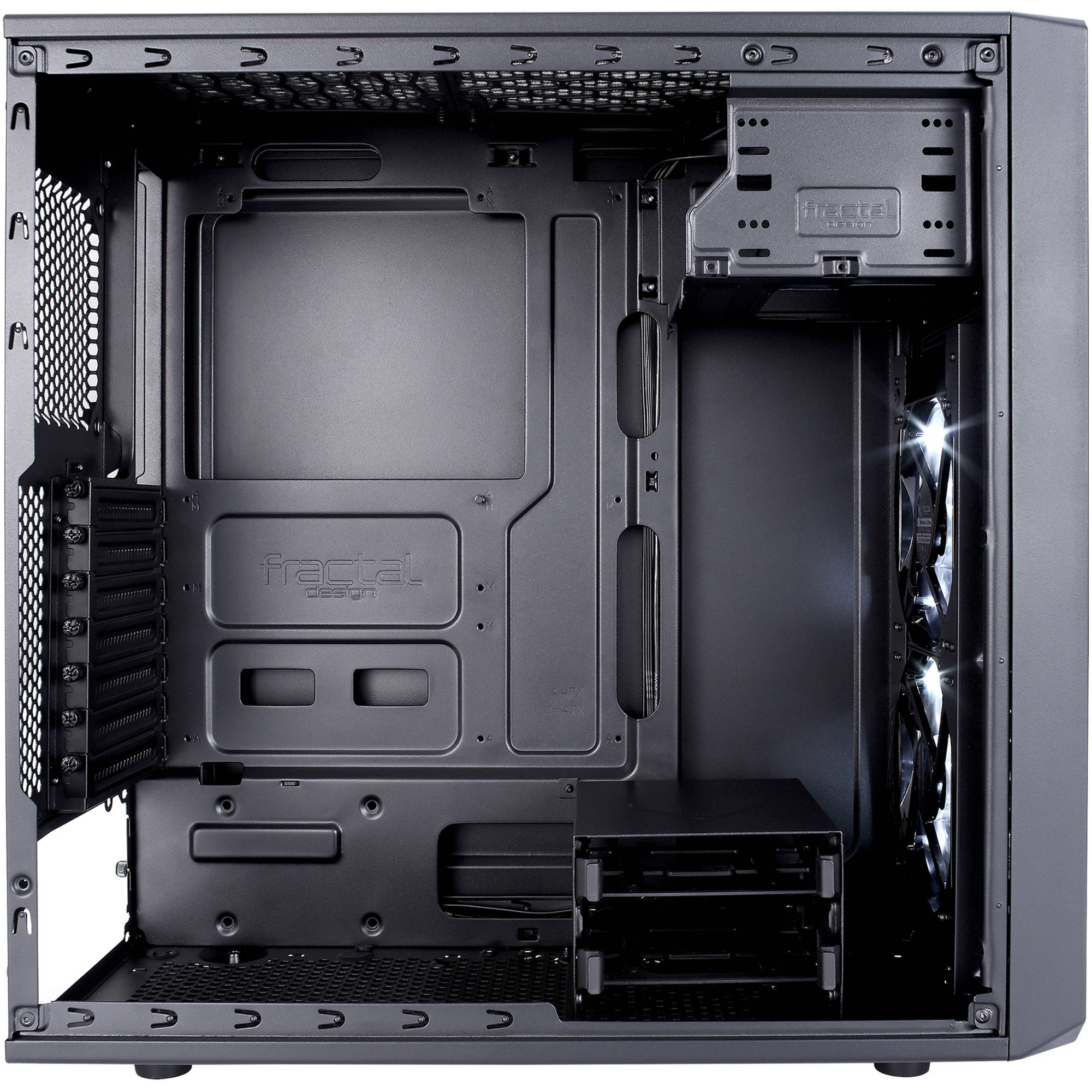 Fractal Design Focus G Black mid tower PC case with black finish — view 9