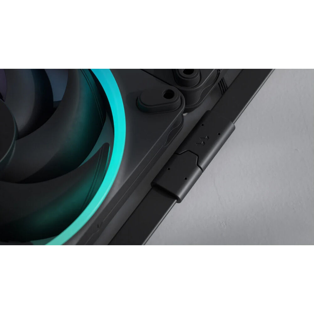 Fractal Design Momentum 14 RGB PWM Black 140 mm case fan with RGB lighting — view 10