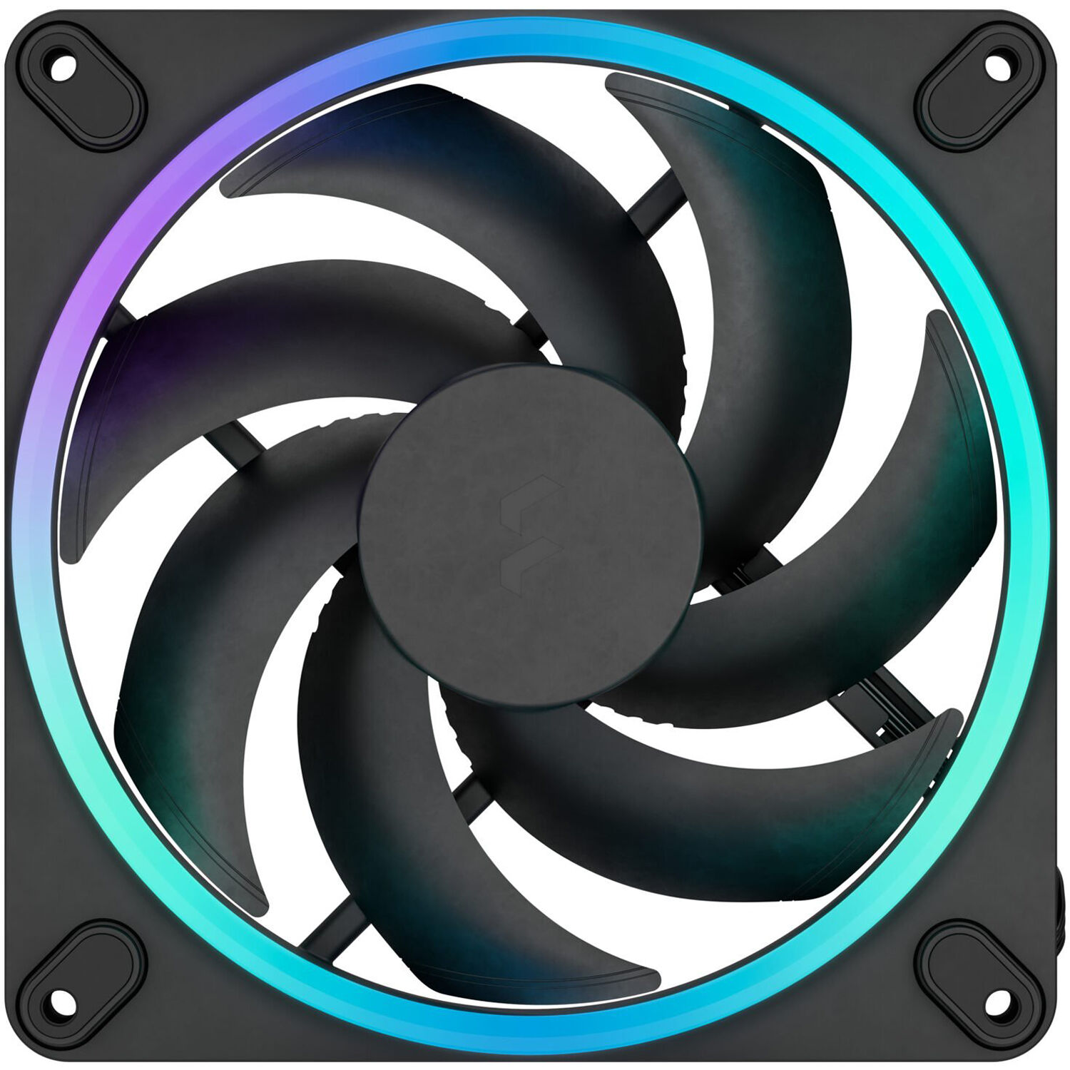 Fractal Design Momentum 14 RGB PWM Black 140 mm case fan with RGB lighting — view 2