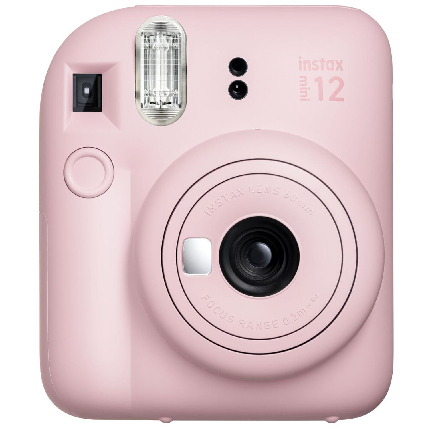 Fujifilm Instax Mini 12 Pink instant camera for 2 x 3 prints with selfie and close-up modes — view 2