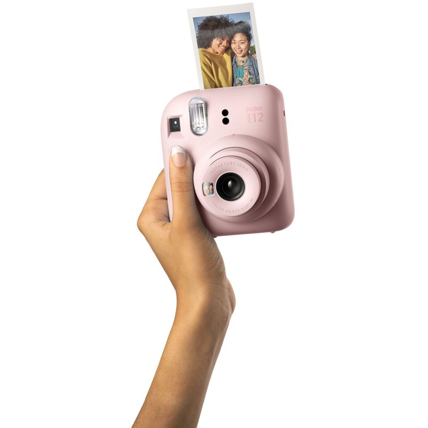 Fujifilm Instax Mini 12 Pink instant camera for 2 x 3 prints with selfie and close-up modes — view 7