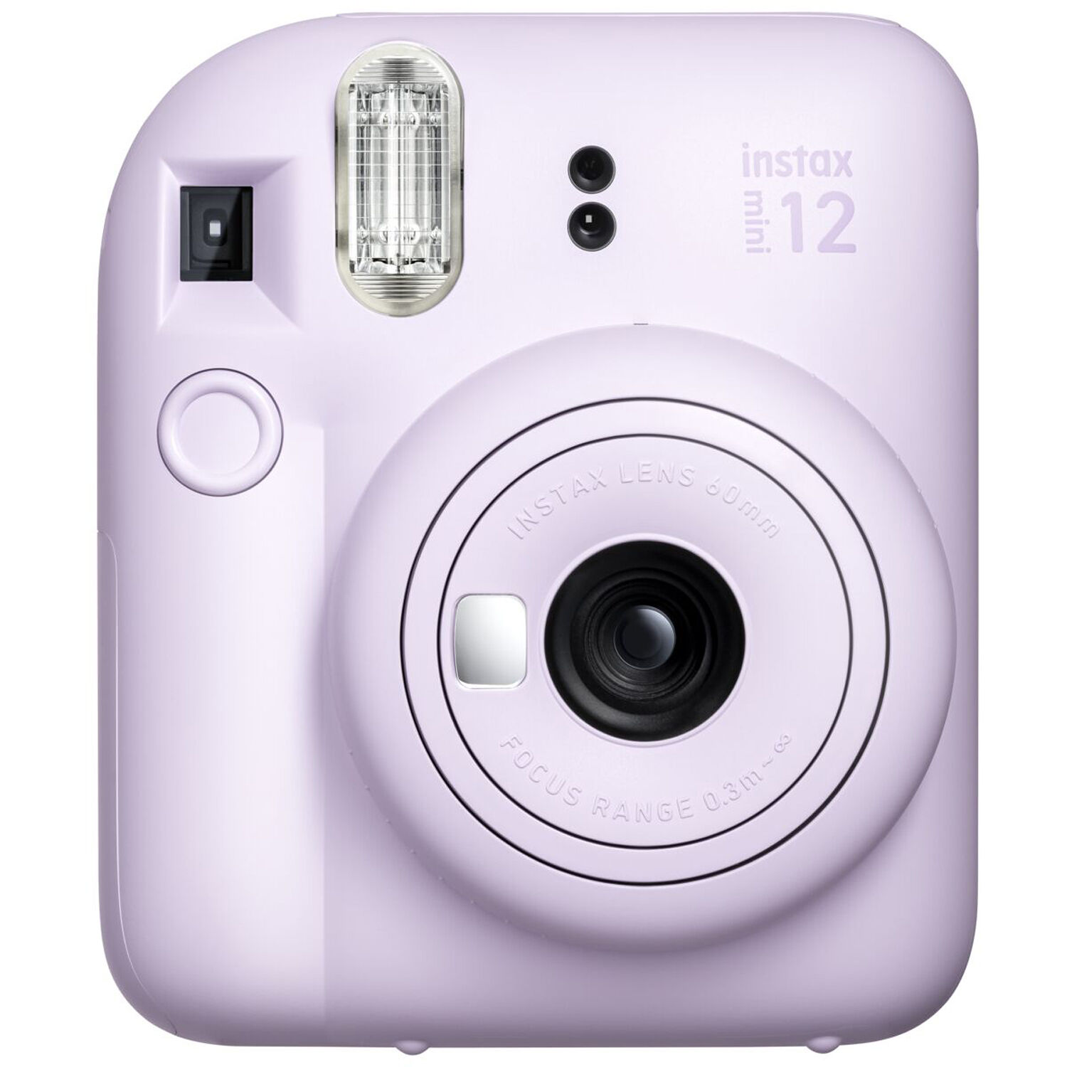 Fujifilm Instax Mini 12 Purple instant camera for 2 x 3 prints — view 2