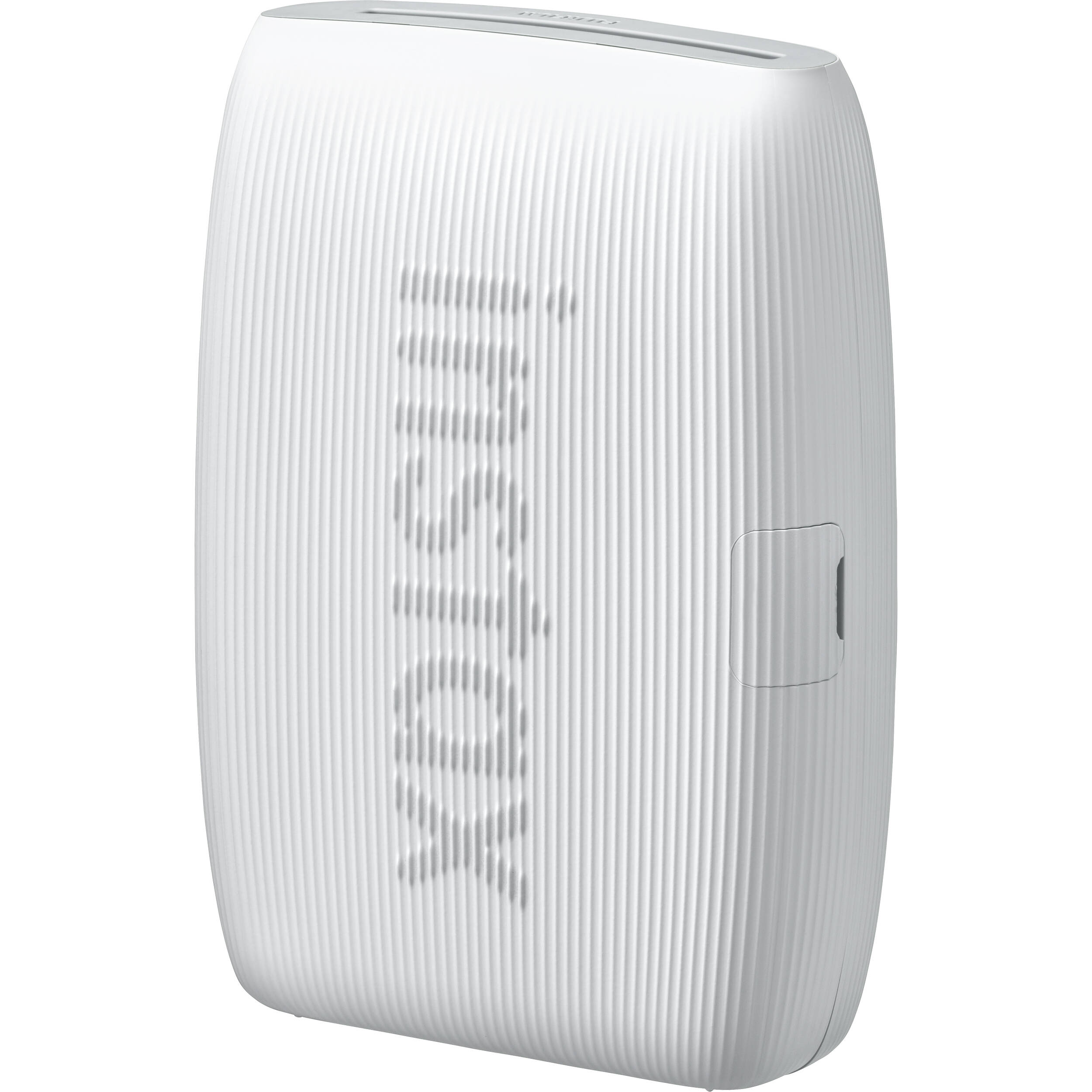 FUJIFILM Instax Link 3 Clay White smartphone printer producing pocket-sized color photo — view 5