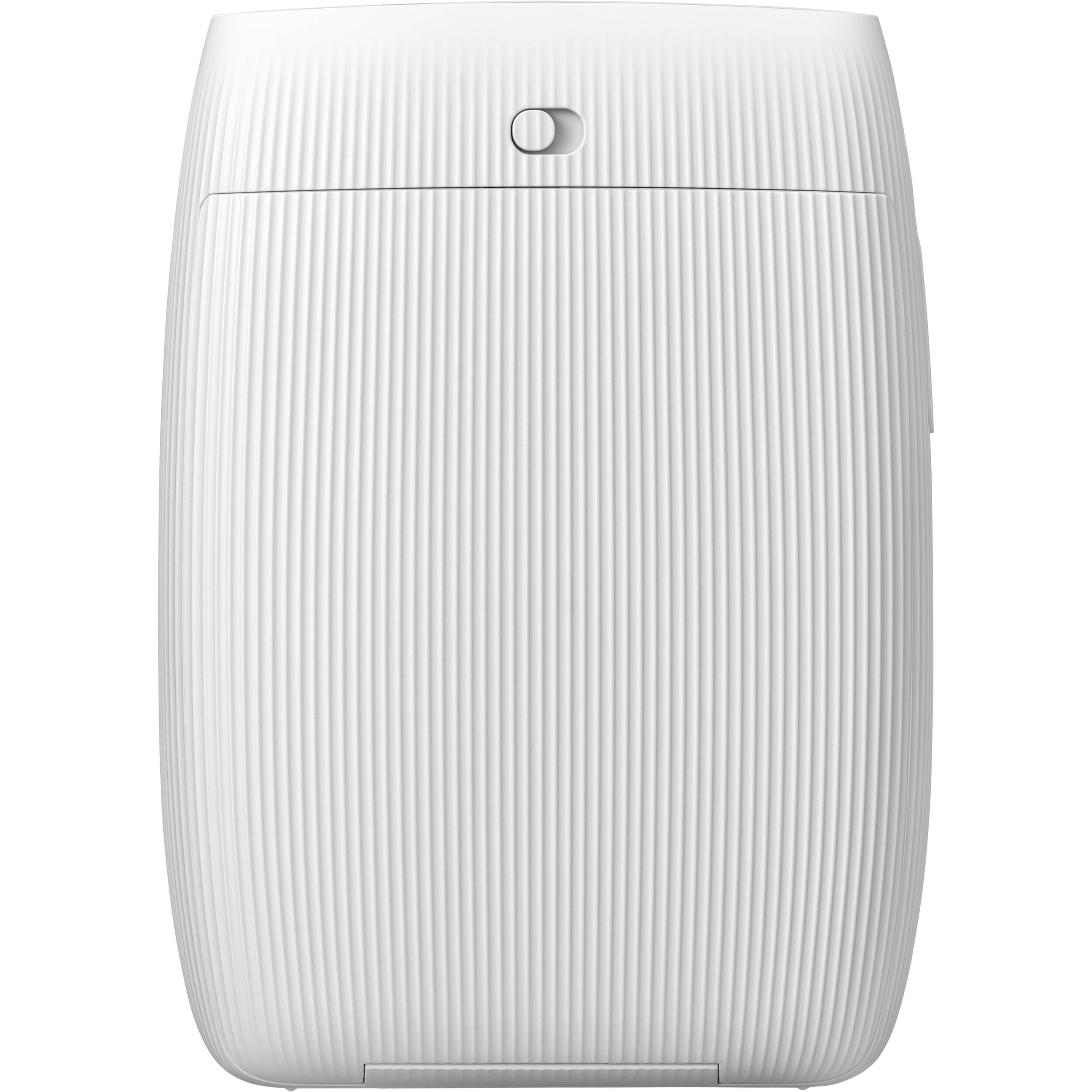FUJIFILM Instax Link 3 Clay White smartphone printer producing pocket-sized color photo — view 8