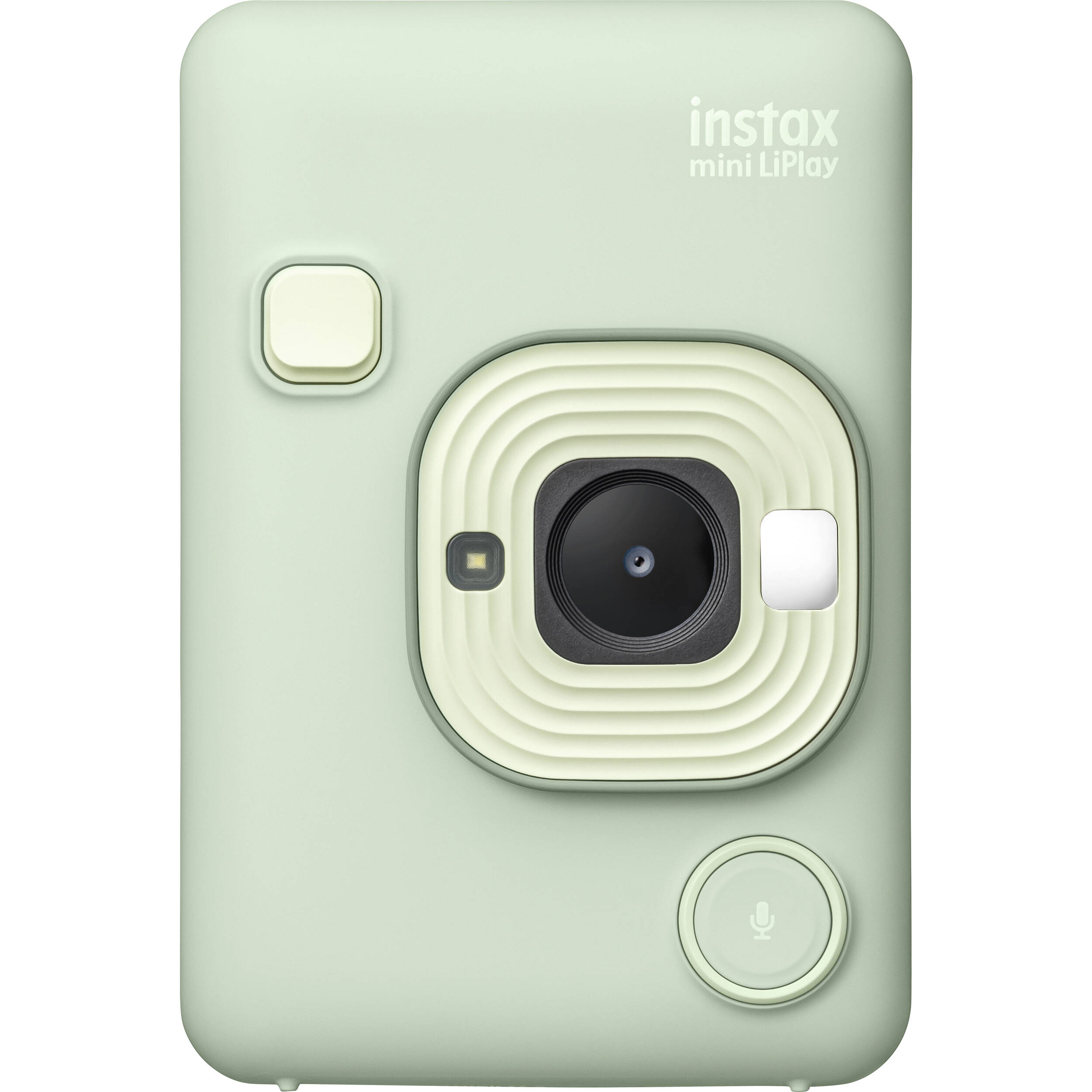 Instax LiPlay Matcha Green hybrid camera printer for instant photo capture and printing — view 4
