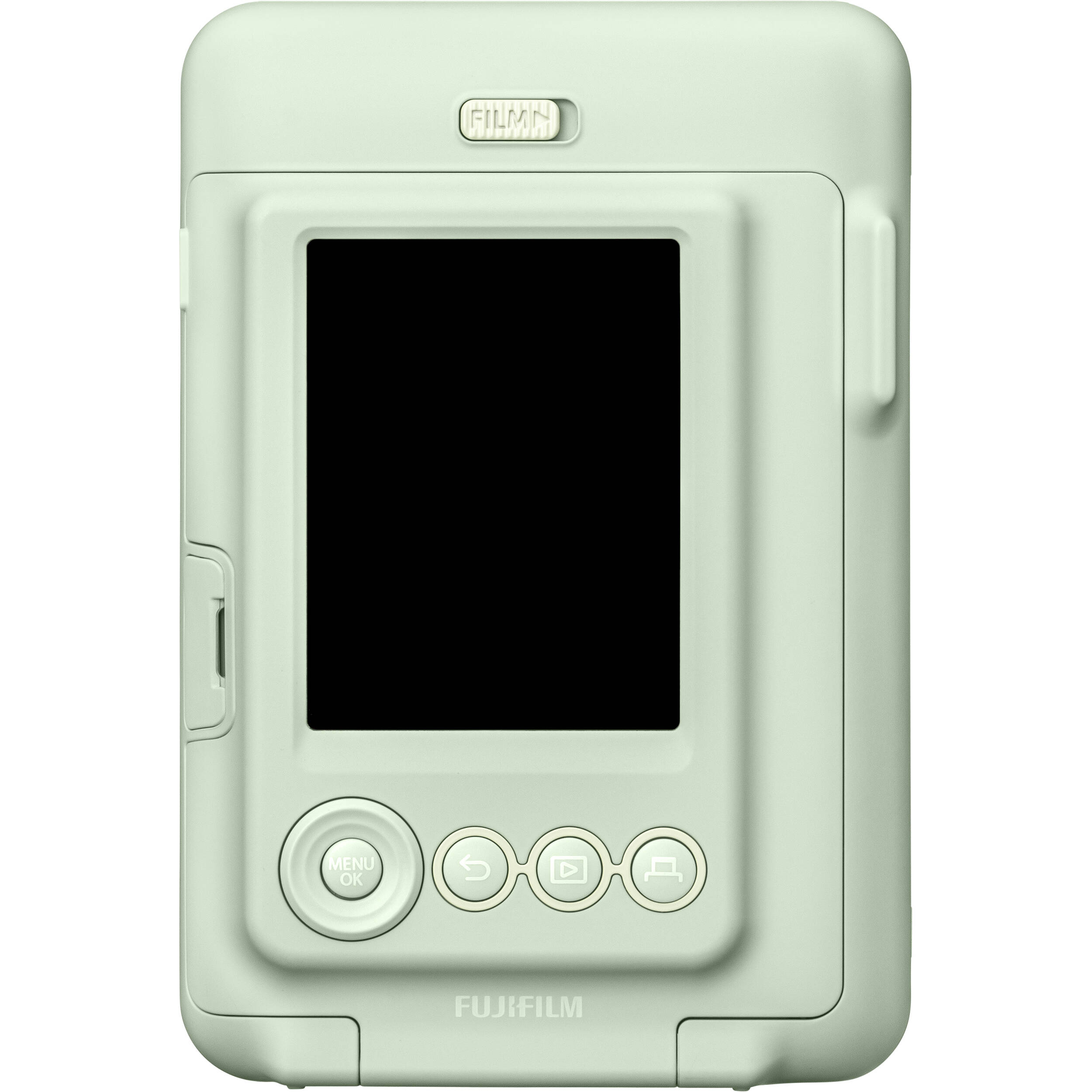 Instax LiPlay Matcha Green hybrid camera printer for instant photo capture and printing — view 7