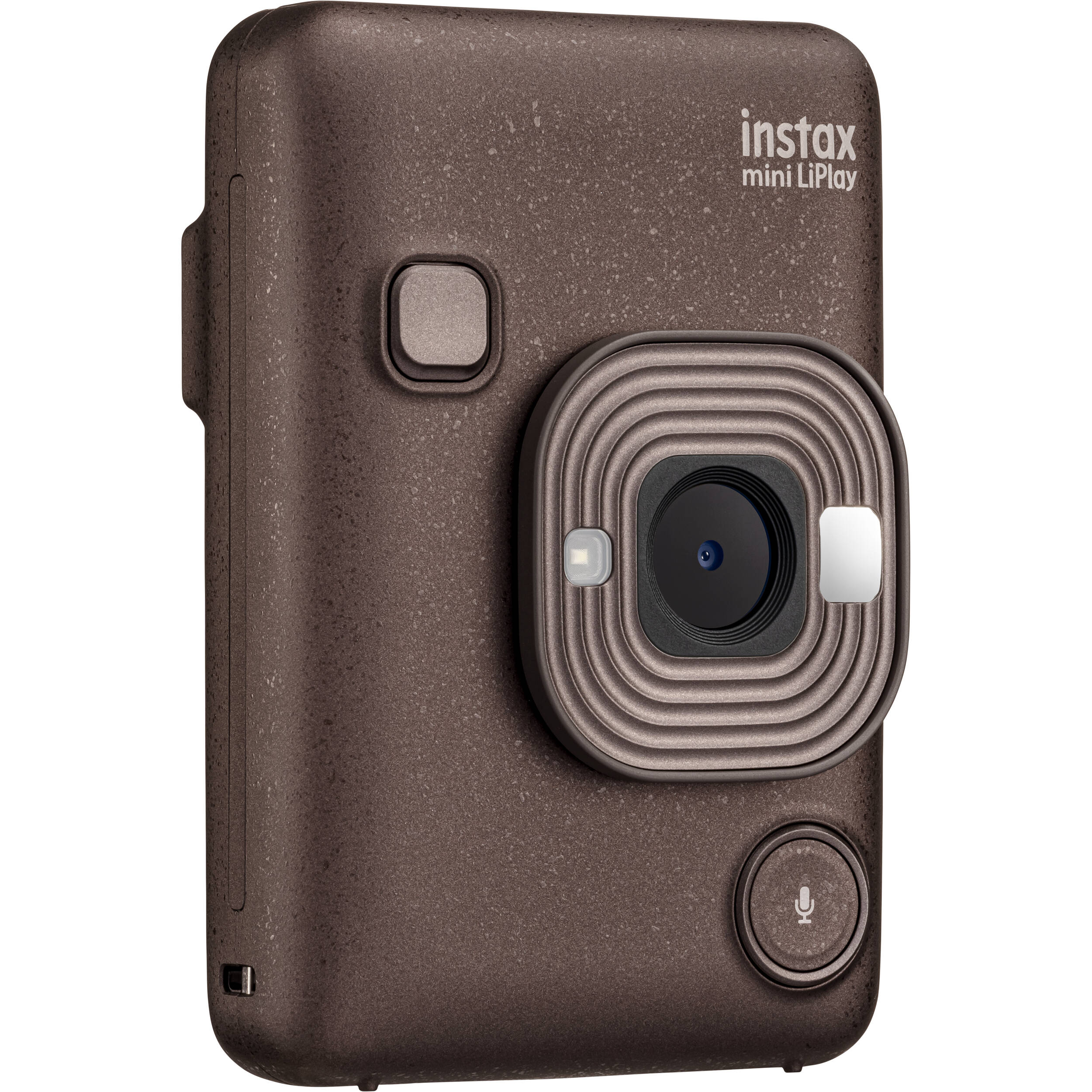 Instax LiPlay Bronze Hybrid Camera Printer in Deep Bronze, compact hybrid instant camera and printer — view 6