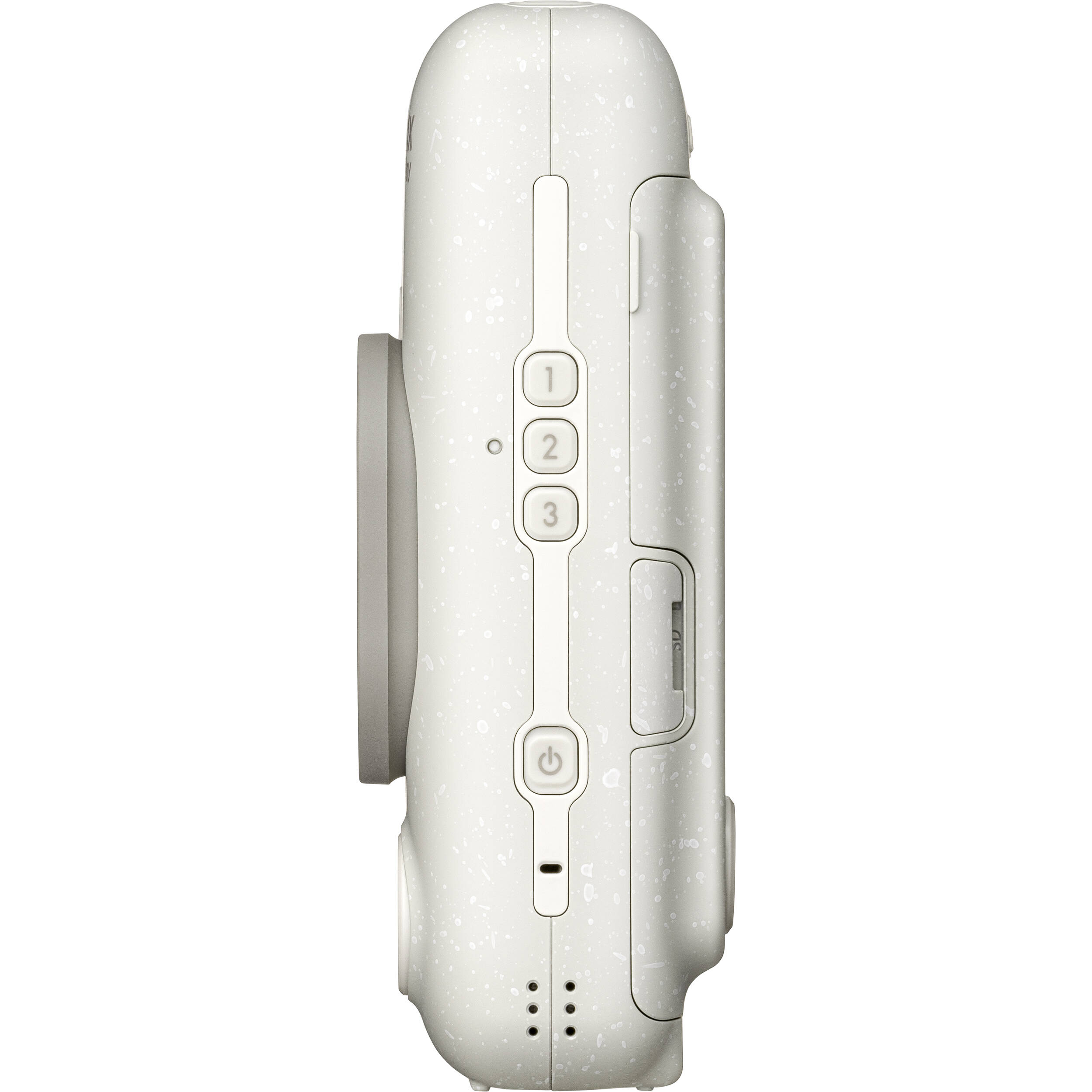 Instax LiPlay Misty White hybrid instant camera printer with compact portable design — view 8