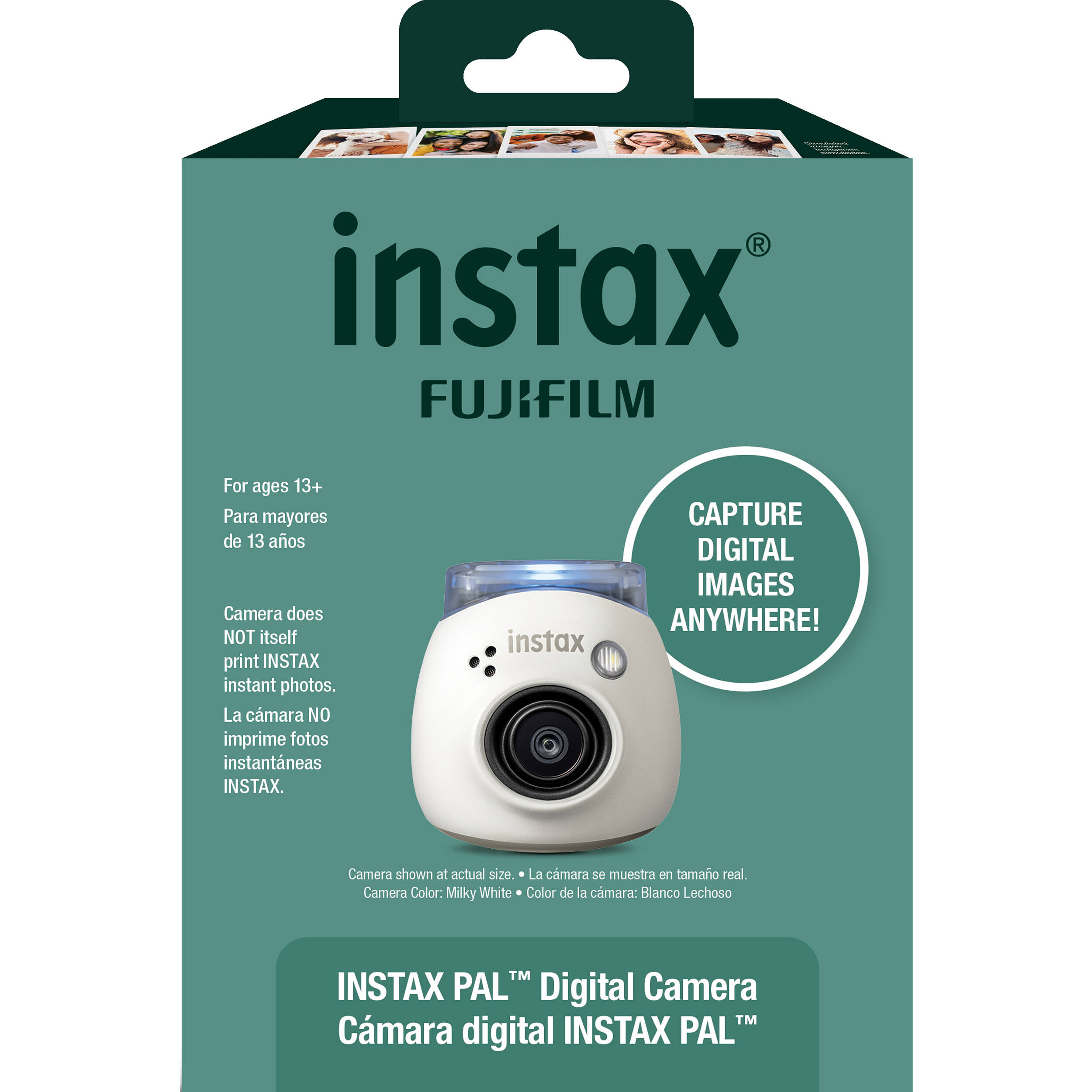 Instax Pal White compact digital camera by FUJIFILM DATA STORAGE — view 14