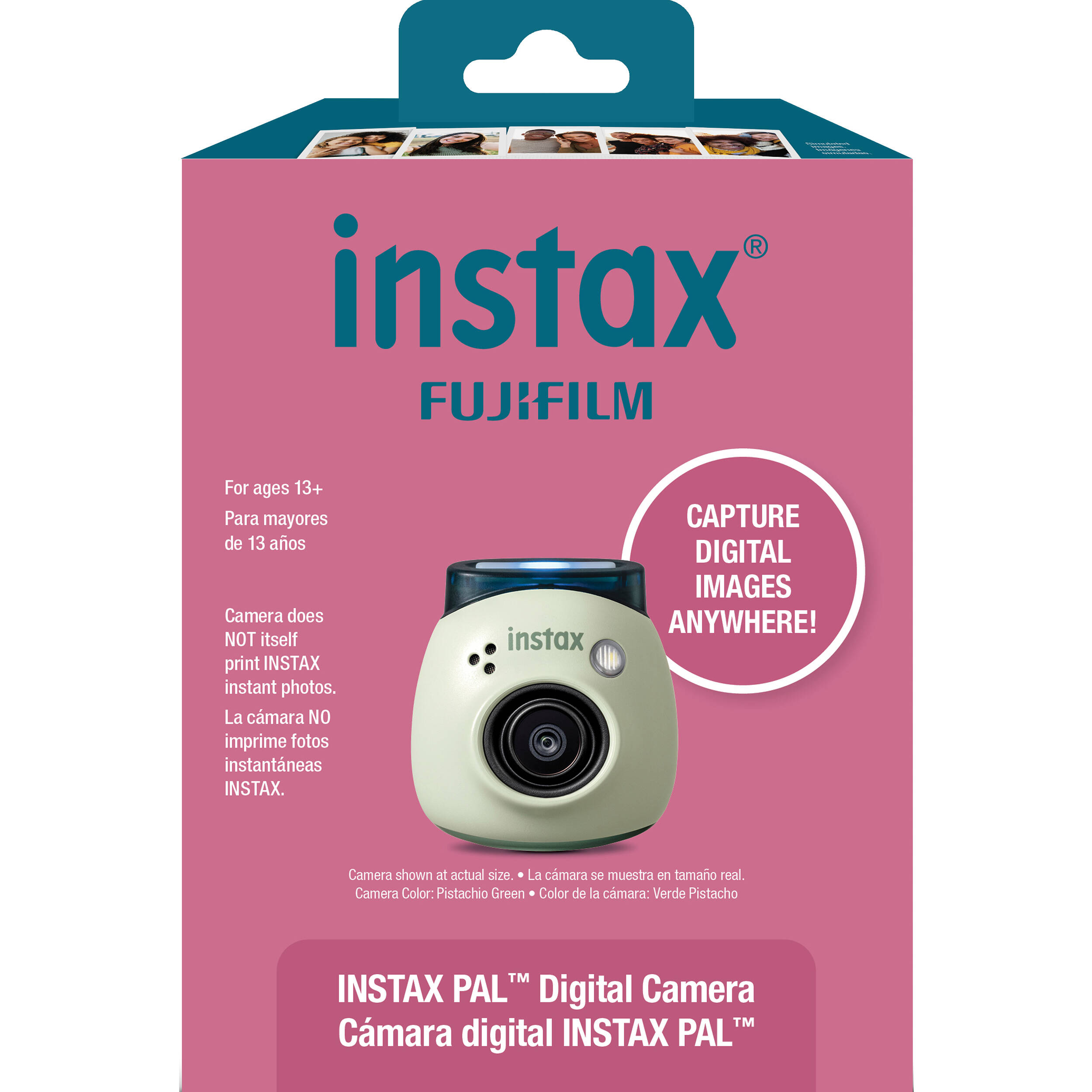 Instax Pal Pink compact digital camera by FUJIFILM DATA STORAGE — view 14