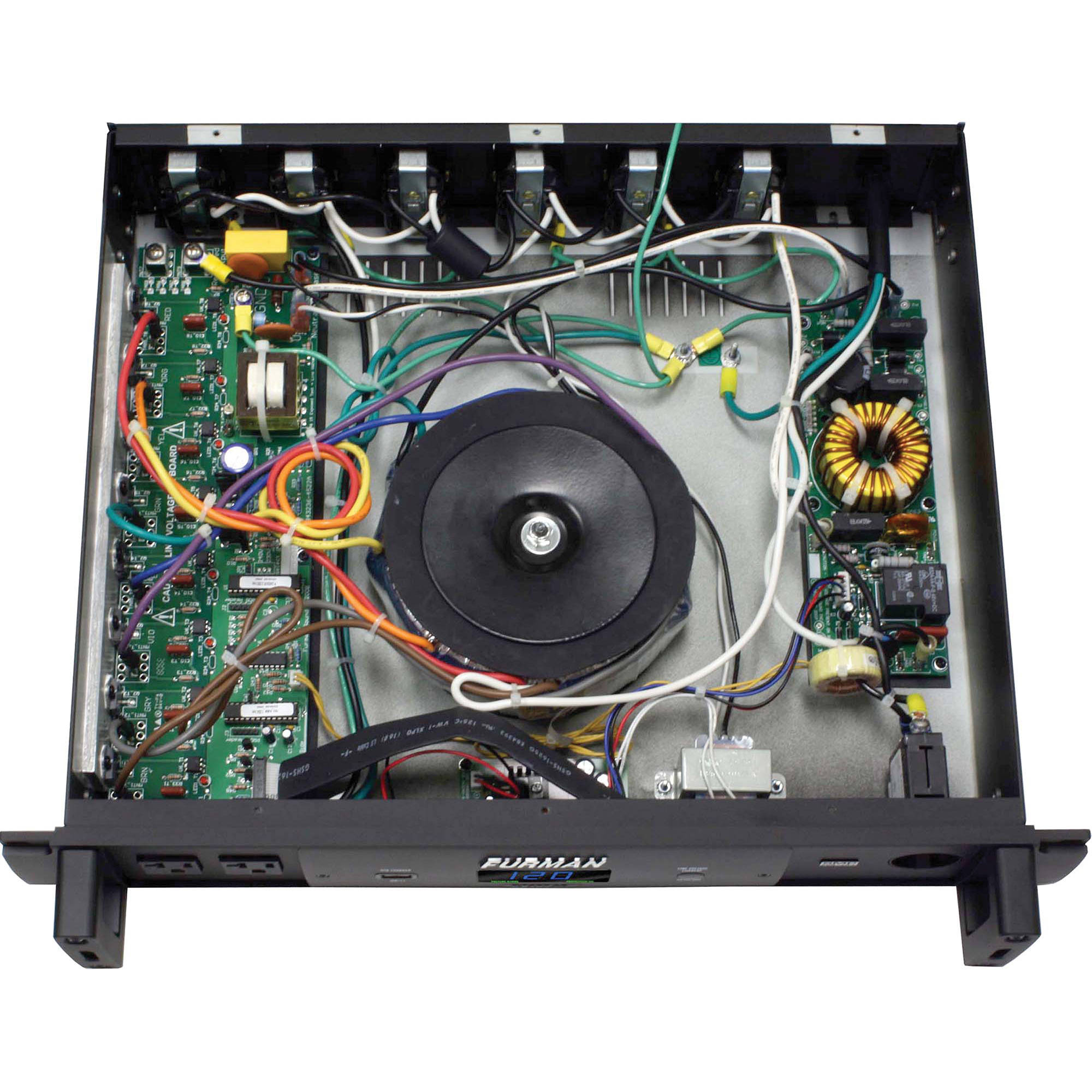 Furman P-2400 AR 20A regulated power conditioner for rack-mounted AV systems — view 4