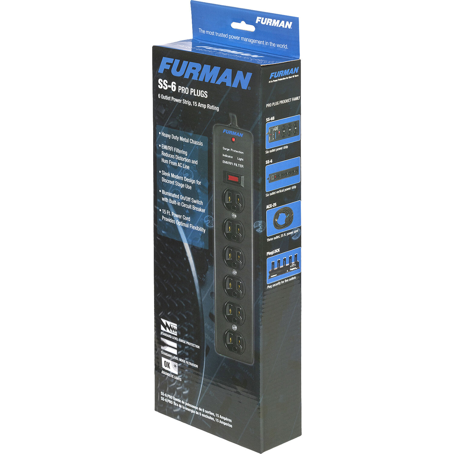 FURMAN Outlet Power Strip — view 3