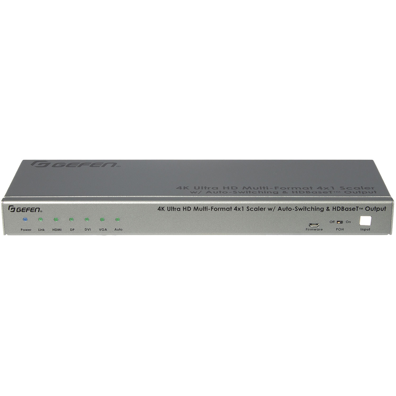 Gefen EXT-4K300A-MF-41-HBTLS 4x1 4K Ultra HD multi-format scaler with HDMI and HDBaseT outputs — view 4