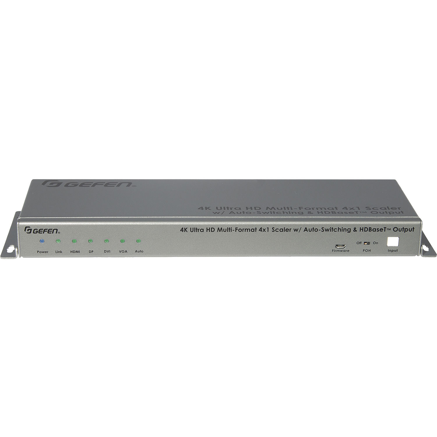 Gefen EXT-4K300A-MF-41-HBTLS 4x1 4K Ultra HD multi-format scaler with HDMI and HDBaseT outputs — view 5