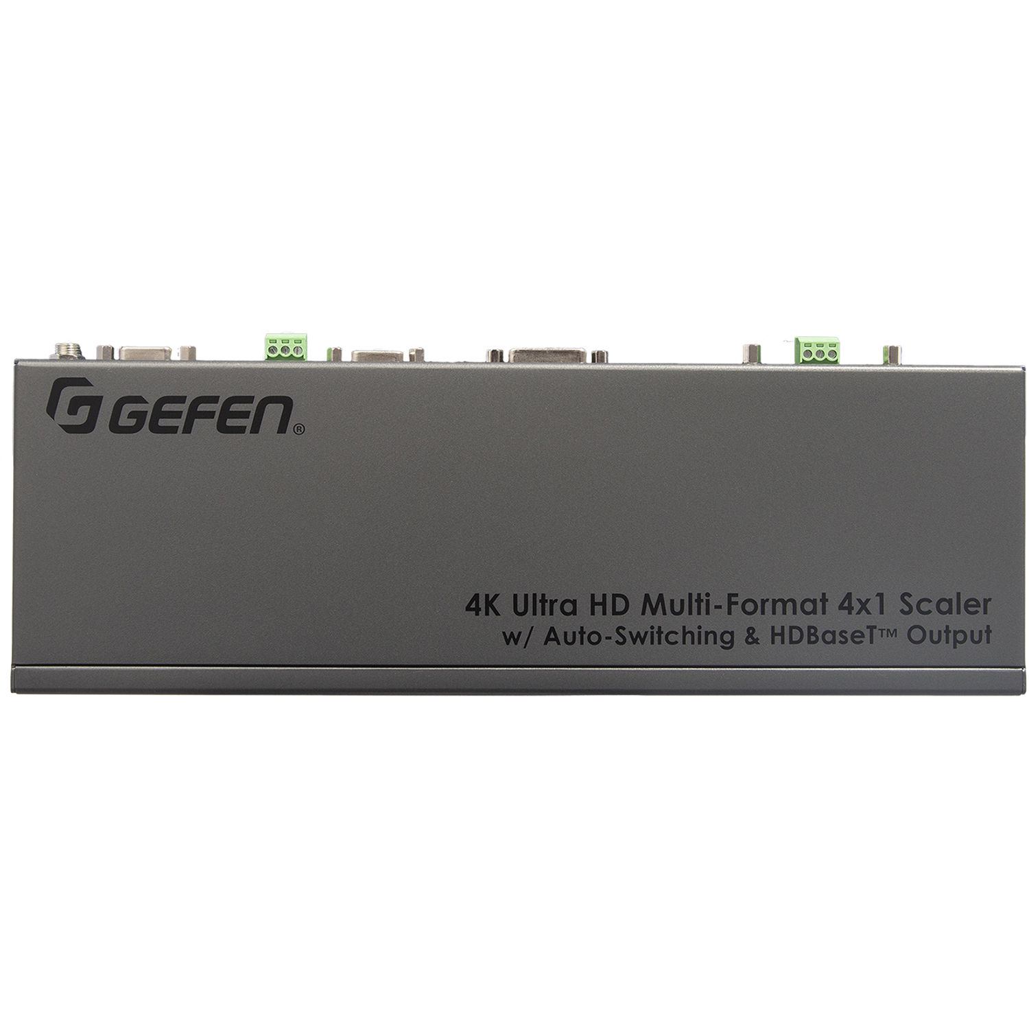 Gefen EXT-4K300A-MF-41-HBTLS 4x1 4K Ultra HD multi-format scaler with HDMI and HDBaseT outputs — view 7