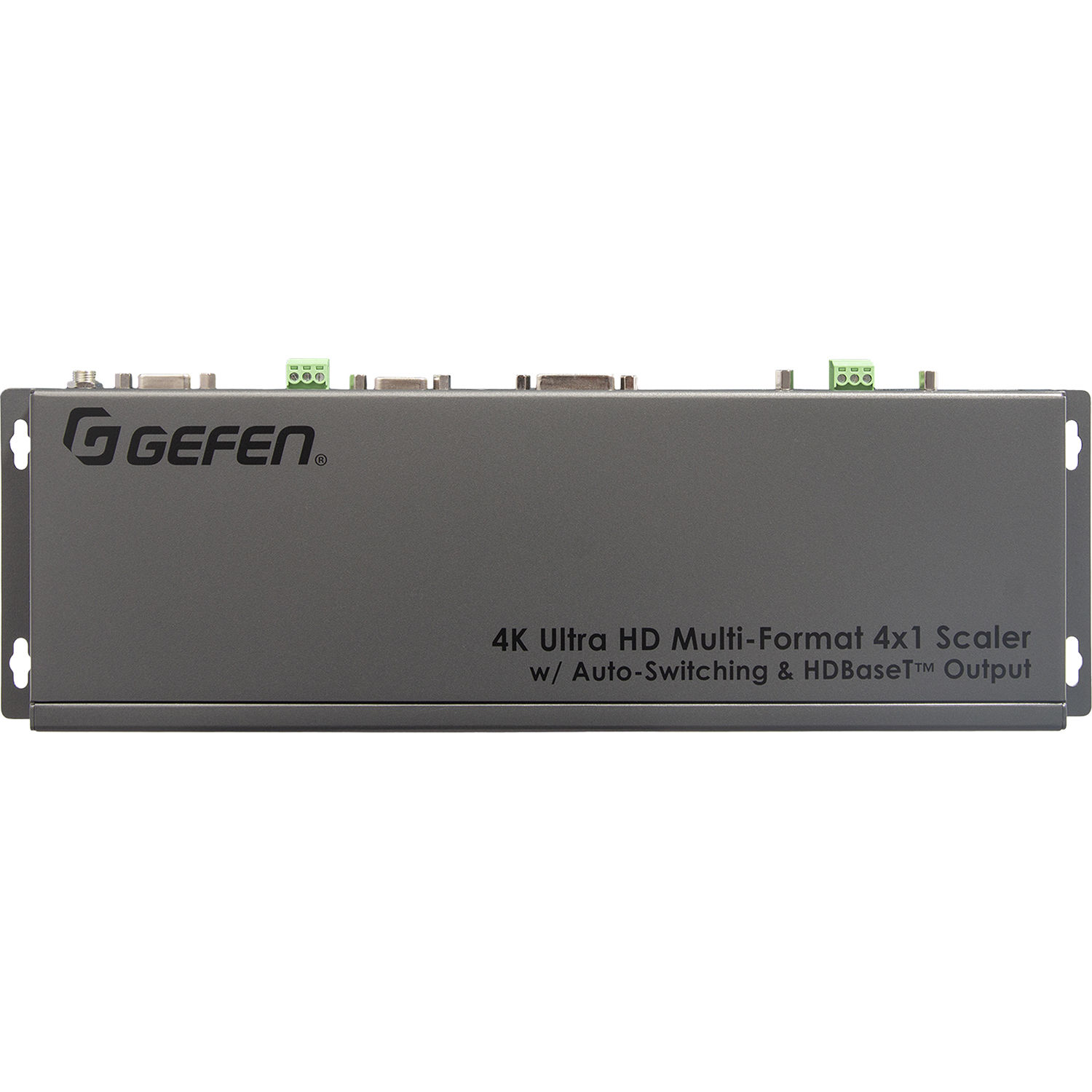 Gefen EXT-4K300A-MF-41-HBTLS 4x1 4K Ultra HD multi-format scaler with HDMI and HDBaseT outputs — view 8