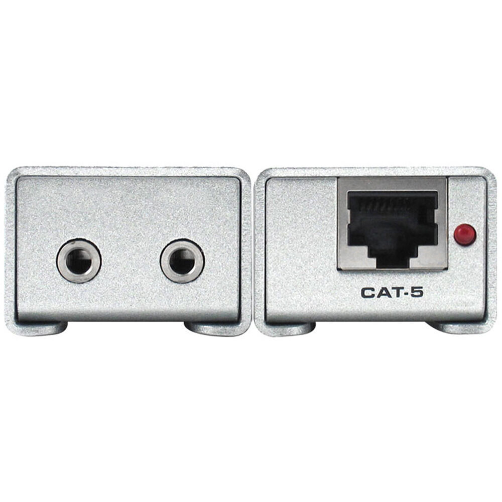 GEFEN EXT-AUD-1000 analog audio extender sender and receiver for 1,000 ft CAT-5e runs — view 2