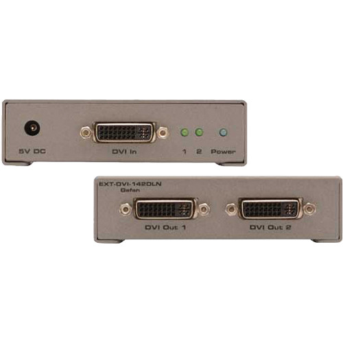 GEFEN EXT-DVI-142DLN 1x2 Dual Link DVI splitter for multi-display AV distribution — view 2