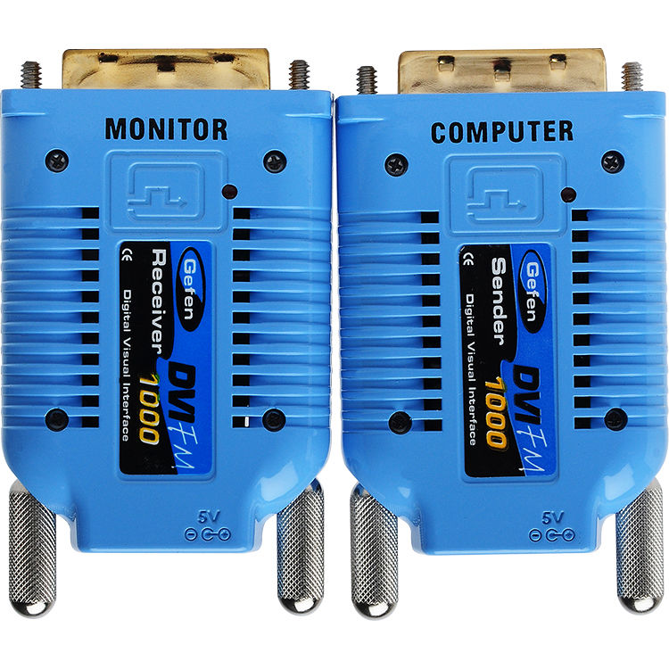 Gefen DVI FM 1000 Extender EXT-DVI-FM1000 for long-distance DVI over fiber — view 2