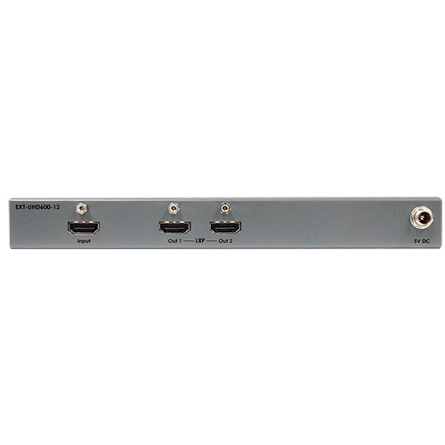 GEFEN EXT-UHD600-12 4K Ultra HD 1:2 splitter with HDR support for dual-display AV distribution — view 2