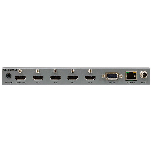 GEFEN EXT-UHD600-41 4x1 HDMI switch for 4K 60 Hz HDR source routing — view 2
