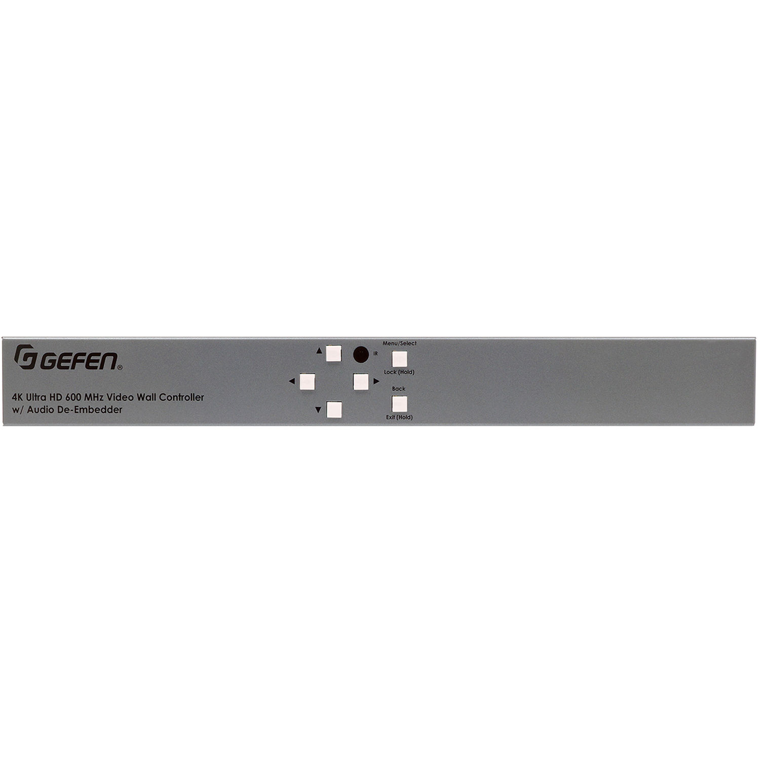Gefen EXT-UHD600A-VWC-14 4K Ultra HD 1x4 video wall controller with audio de-embedder — view 2