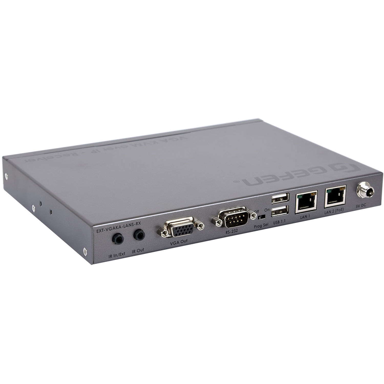 GEFEN VGA KVM over IP Receiver Pack EXT-VGAKA-LANS-RX for Gigabit LAN remote KVM distribution — view 2