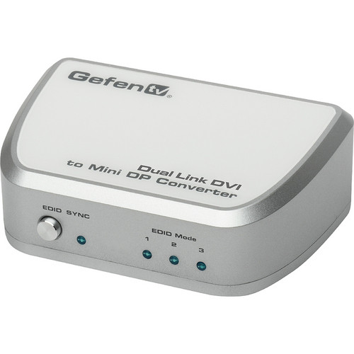 Gefen GTV-DVIDL-2-MDP Dual Link DVI to Mini DisplayPort converter with USB and audio line-in support — view 2