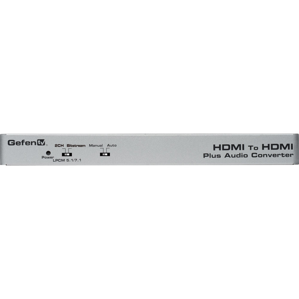 Gefen GTV-HDMI-2-HDMIAUD HDMI to HDMI plus audio converter with RCA and optical outputs — view 2