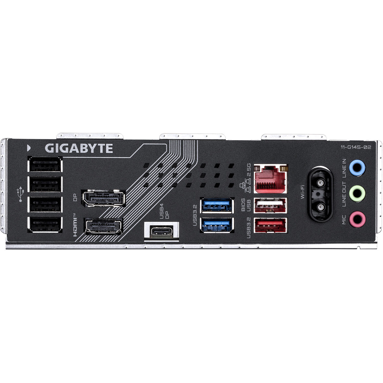 GIGABYTE B860 GAMING X WIFI6E ATX motherboard with Wi‑Fi 6E support — view 4