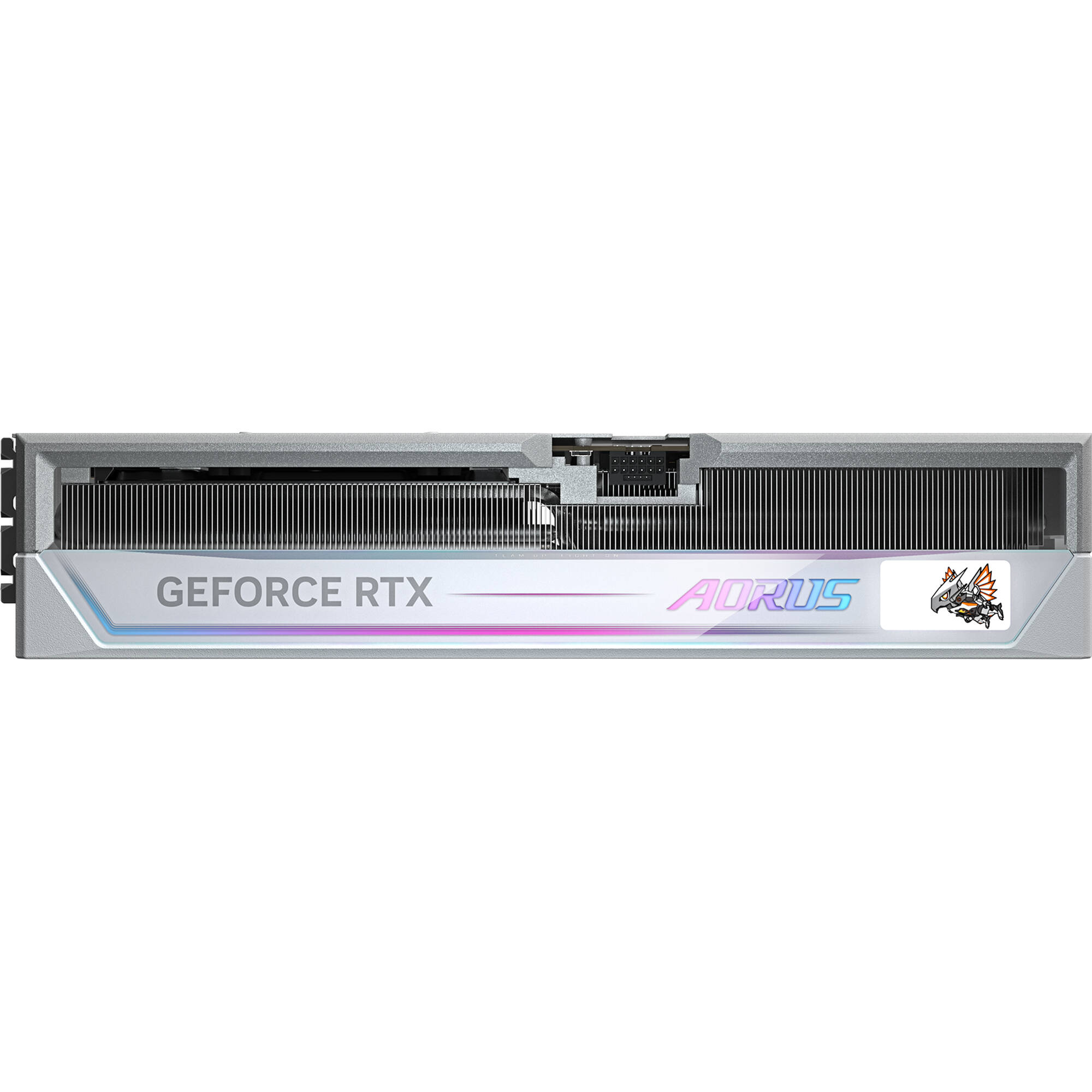 GIGABYTE AORUS GeForce RTX 5090 MASTER ICE 32G graphics card with premium Ice cooling design — view 7