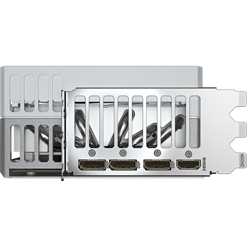 GIGABYTE AORUS GeForce RTX 5090 MASTER ICE 32G graphics card with premium Ice cooling design — view 8