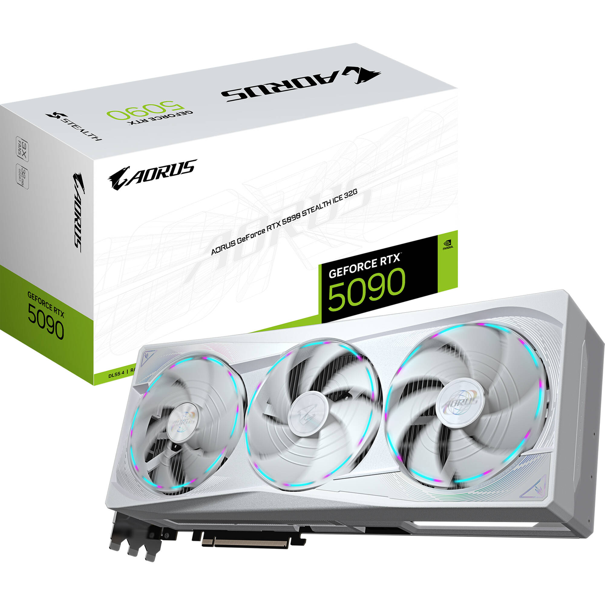 GIGABYTE 5090 STEALTH ICE 32G — view 10