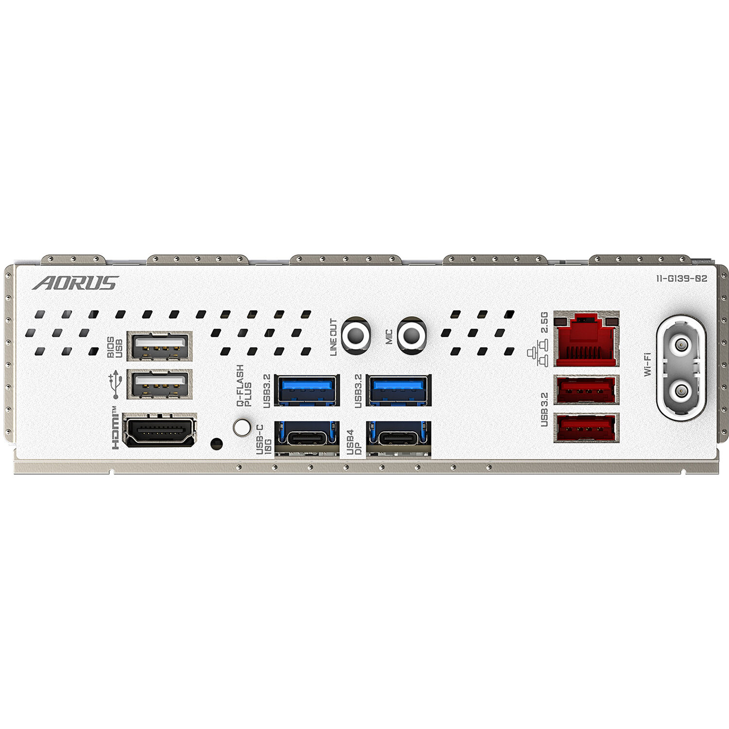 GIGABYTE X870I AORUS PRO ICE AMD X870 AM5 Mini-ITX motherboard in white ICE finish — view 4