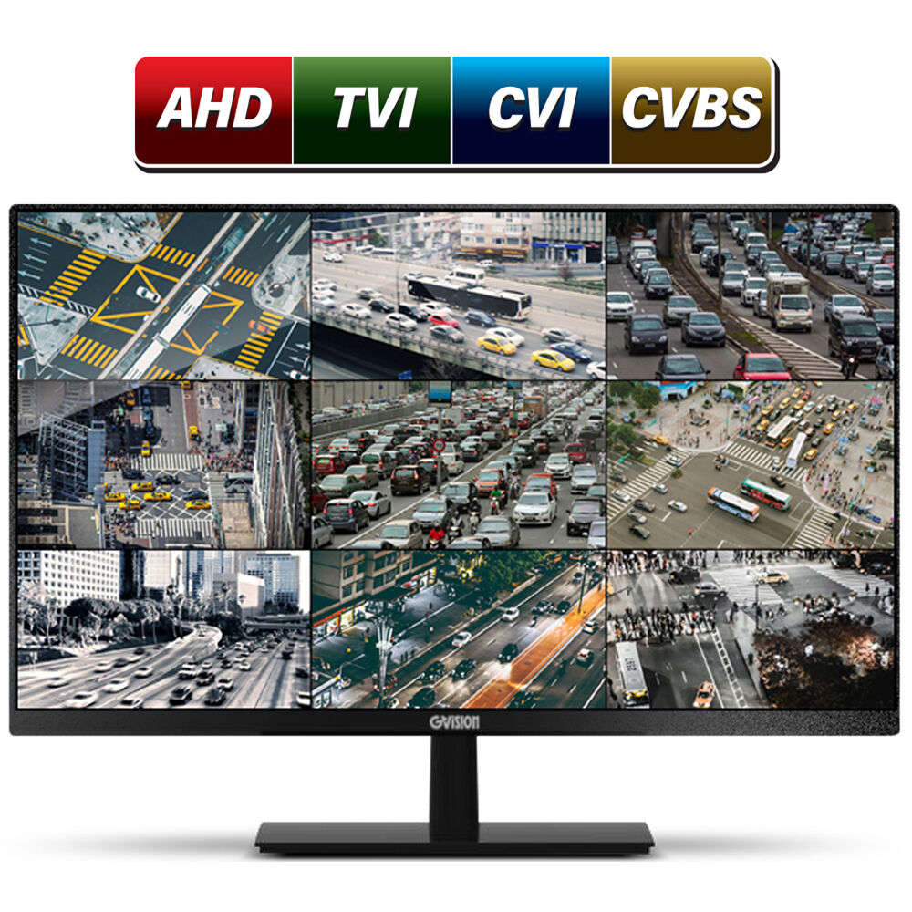 GVision 24-inch Full HD security CCTV monitor for surveillance control rooms — view 2