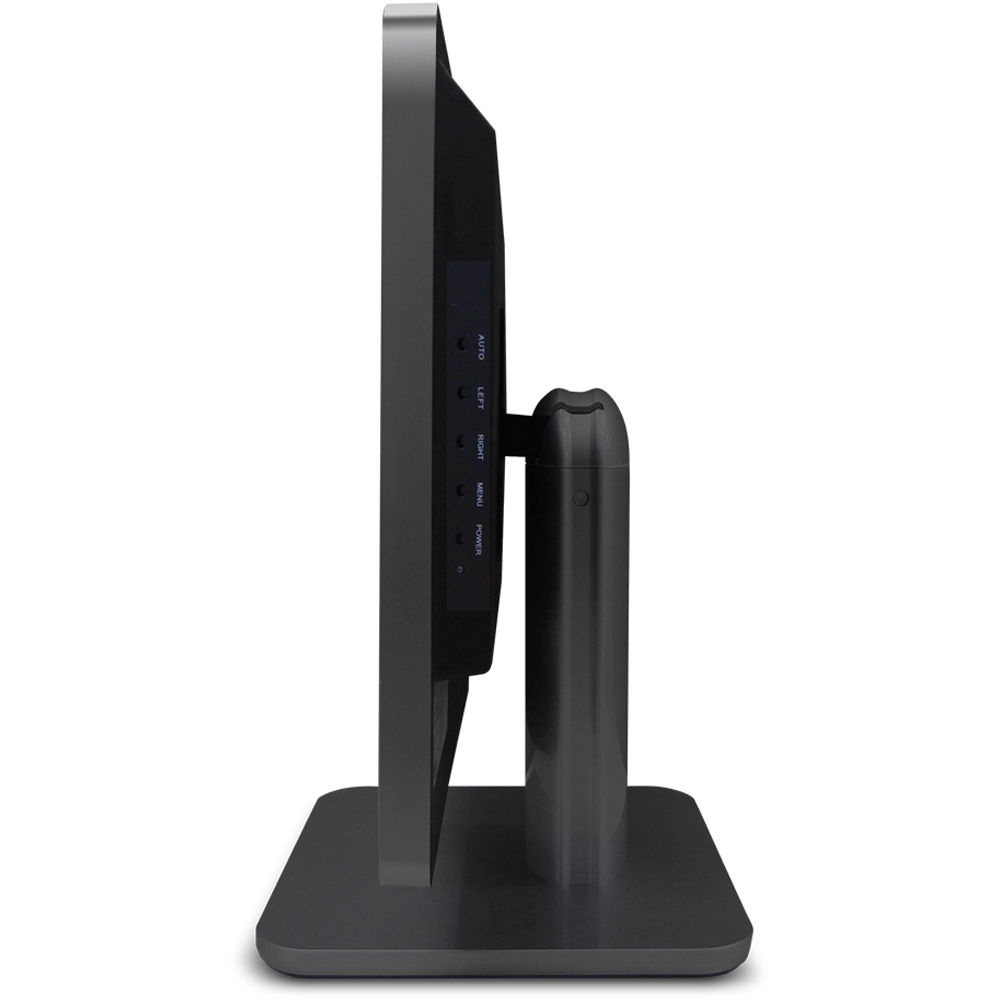 GVISION 17-inch LCD touch monitor with PCAP 10-point touch, desktop stand, and VGA+D connectivity — view 5