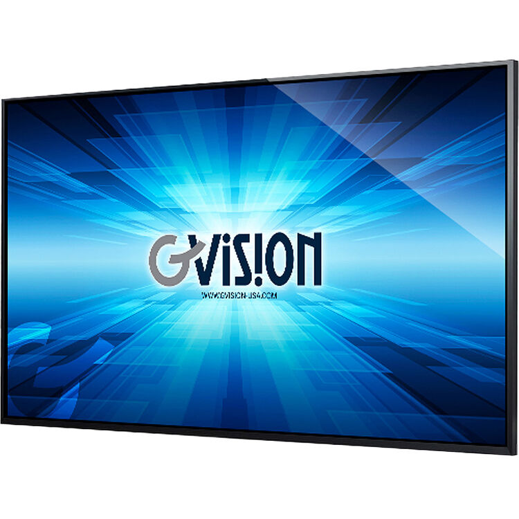 GVision 65-inch 4K PCAP touch display for commercial collaboration and kiosk use — view 2