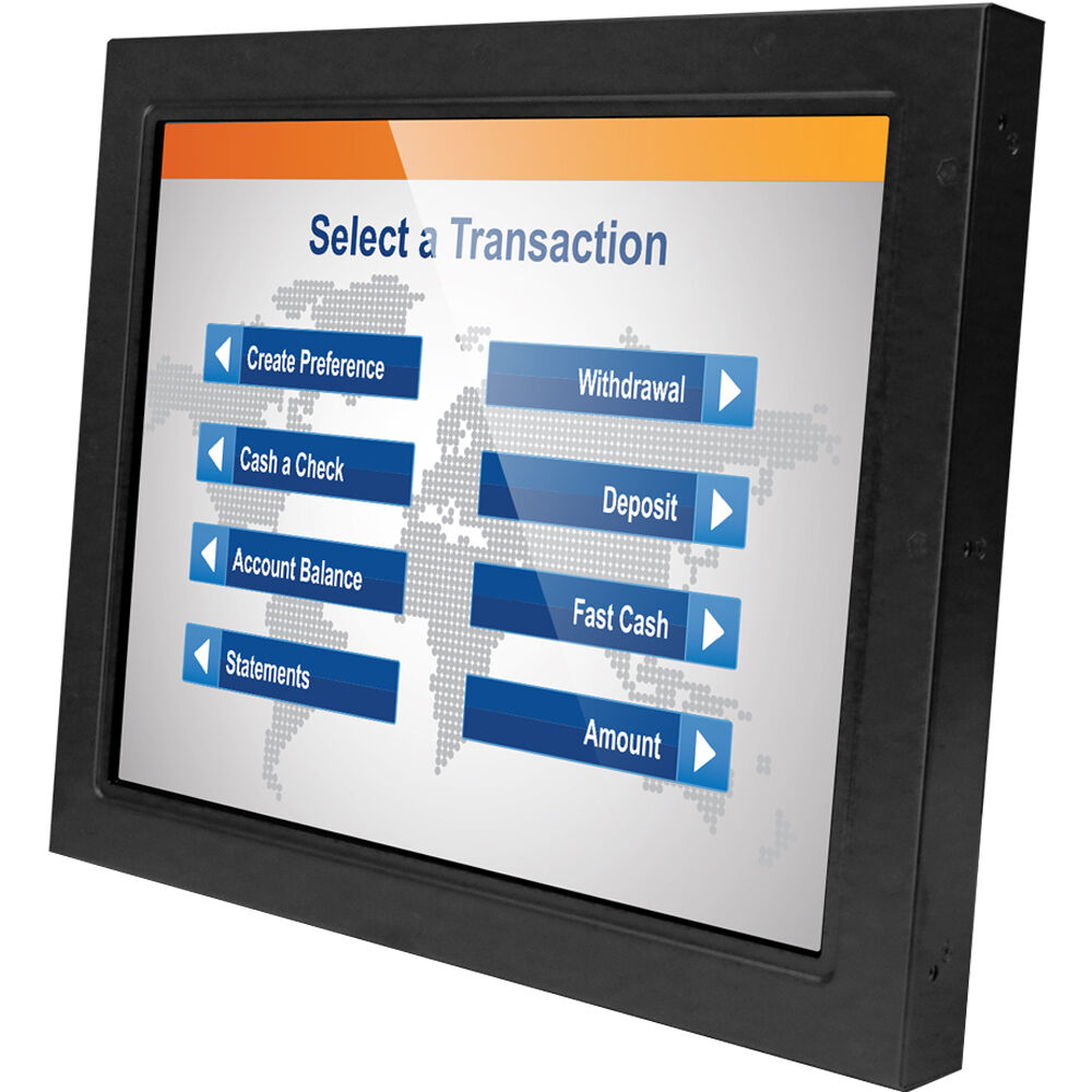 GVision K15TX-CB-0630 15-inch flat LED touch display with XGA resolution — view 2