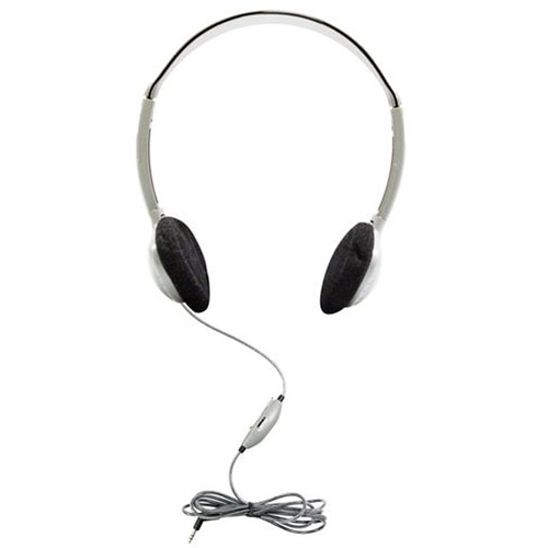 HamiltonBuhl HA2V semi-open on-ear headphones with inline volume control and 3.5 mm wired connection — view 2